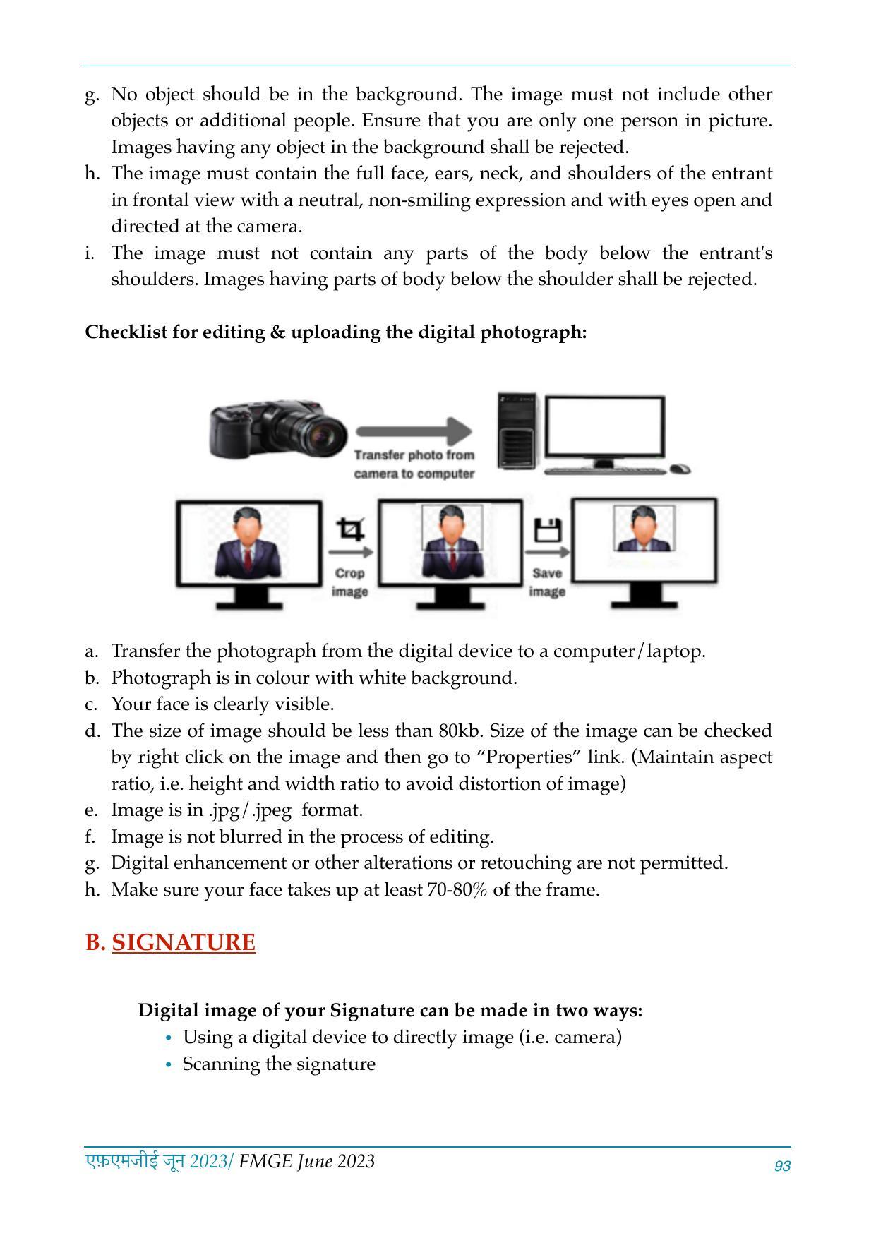 FMGE Information Brochure 2023  - Page 93