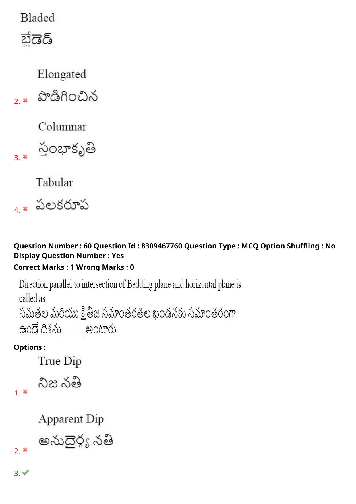 APPGCET 2024 Geology Paper with Answer Key - Page 45