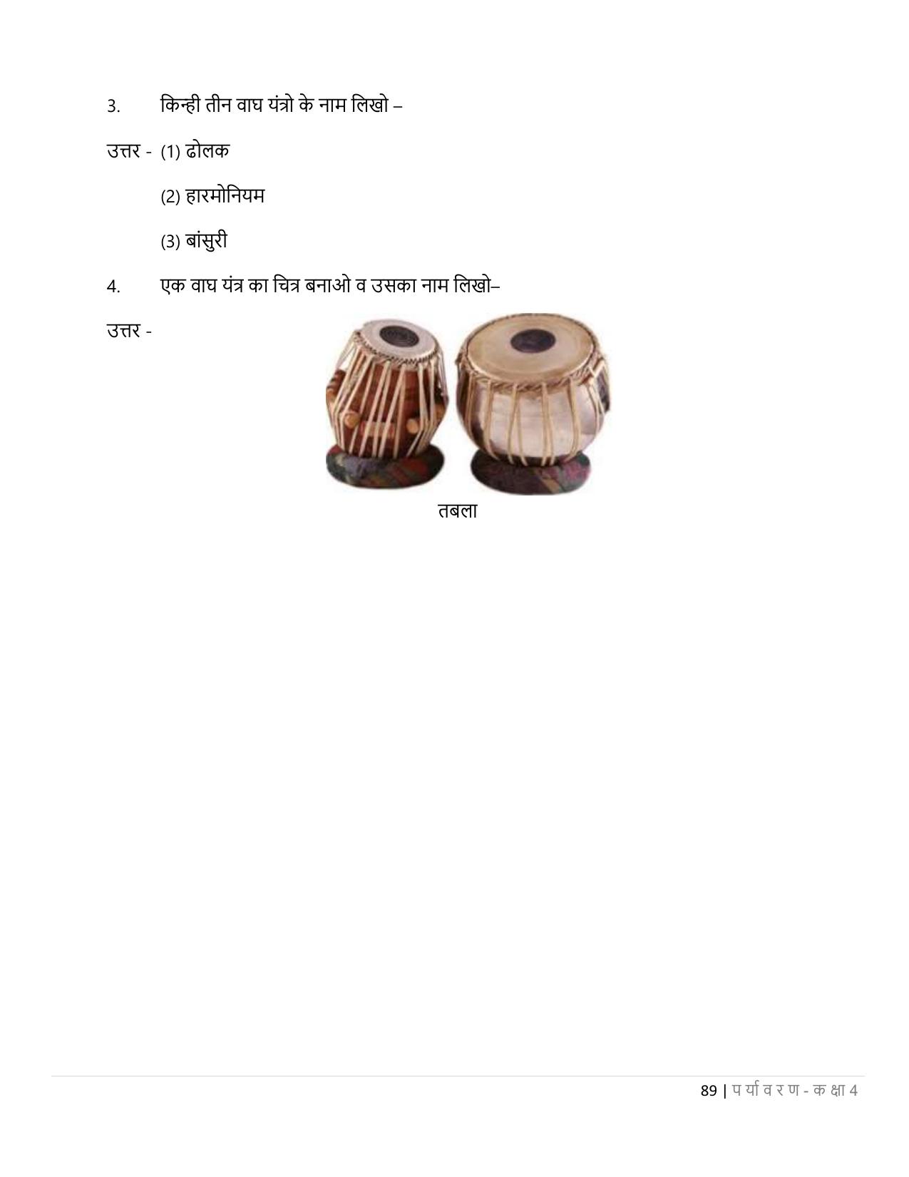 Chhattisgarh Board Class 4 EVS Question Bank - Page 94