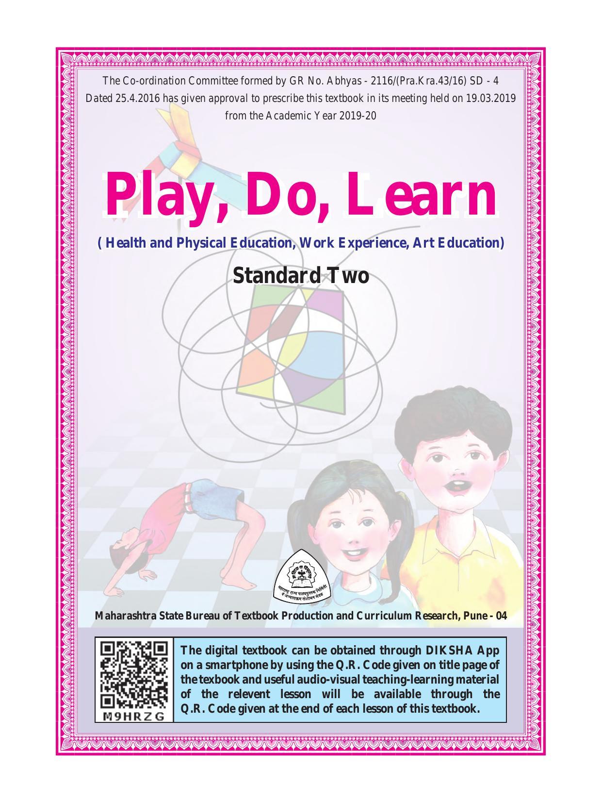 Maharashtra Board Class 2 Play To Learn Textbook - Page 3