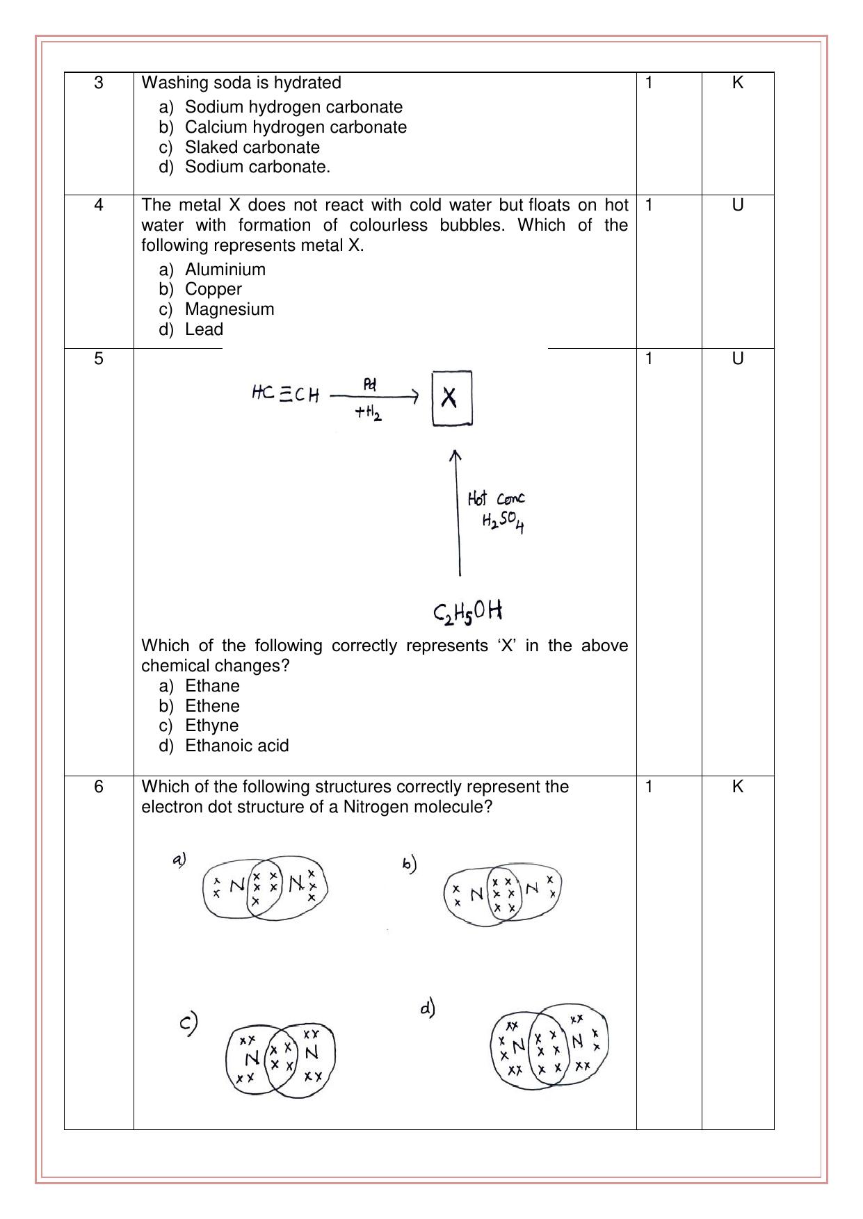 CBSE Class 10 Science Set 2 Practice Questions 2023-24 - Page 2