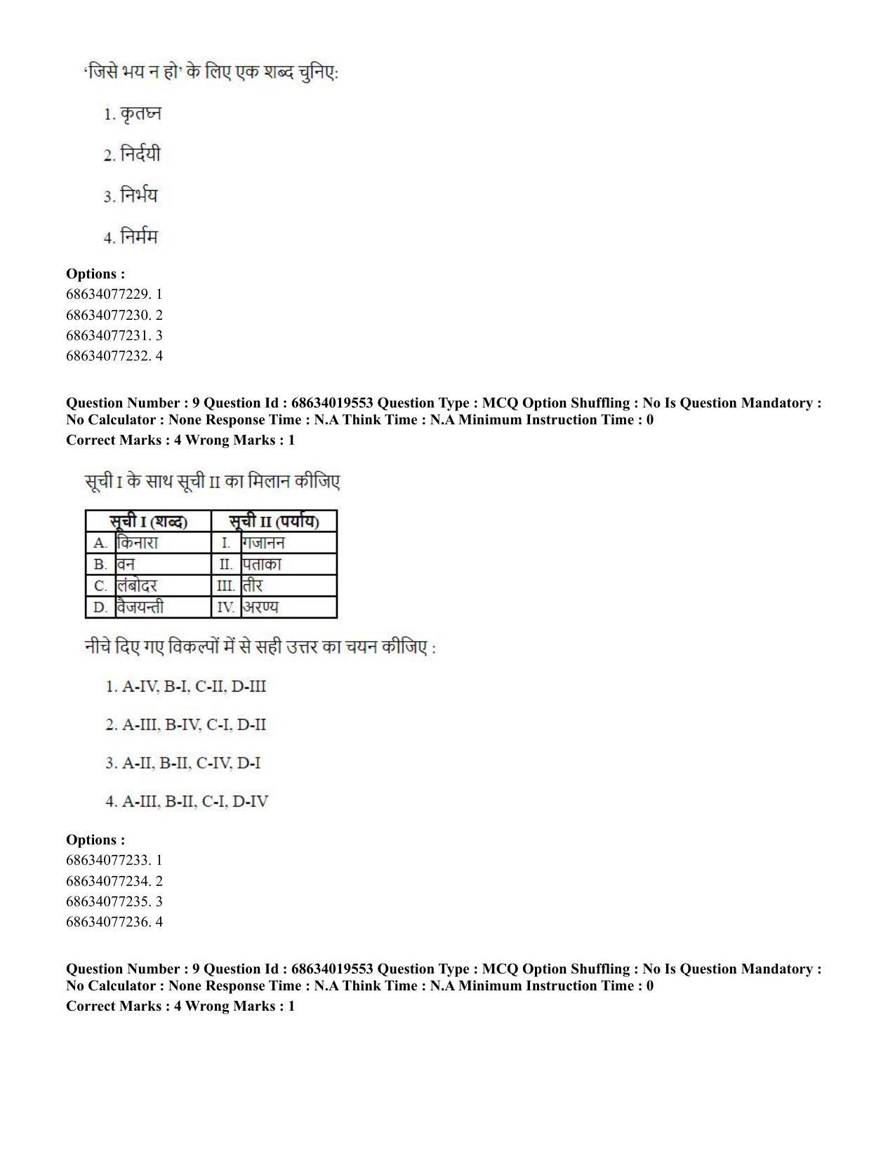 CUET PG 2023: COQP18 – Physical Education(HINDI) - Shift 2 (13-06-2023) Question Paper - Page 11