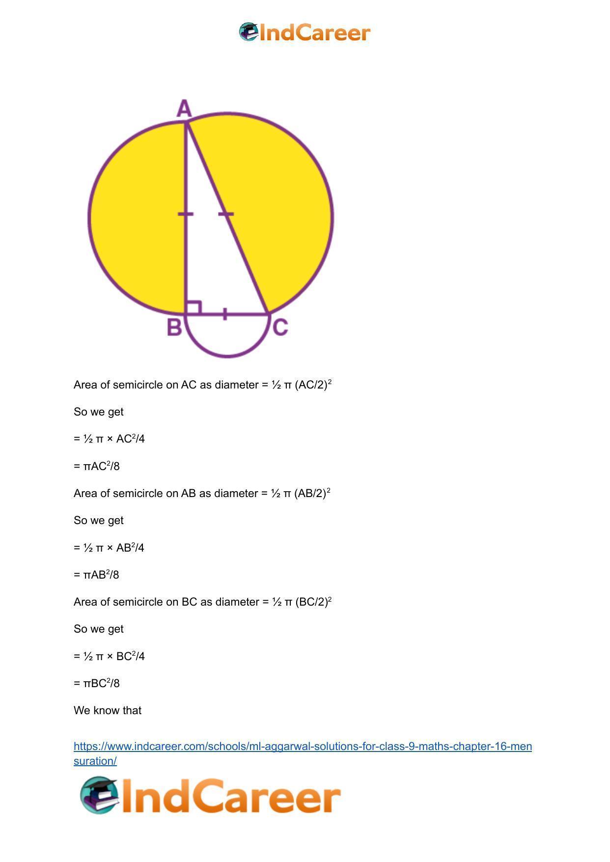 ML Aggarwal Solutions for Class 9 Maths Chapter 16- Mensuration - Page 244
