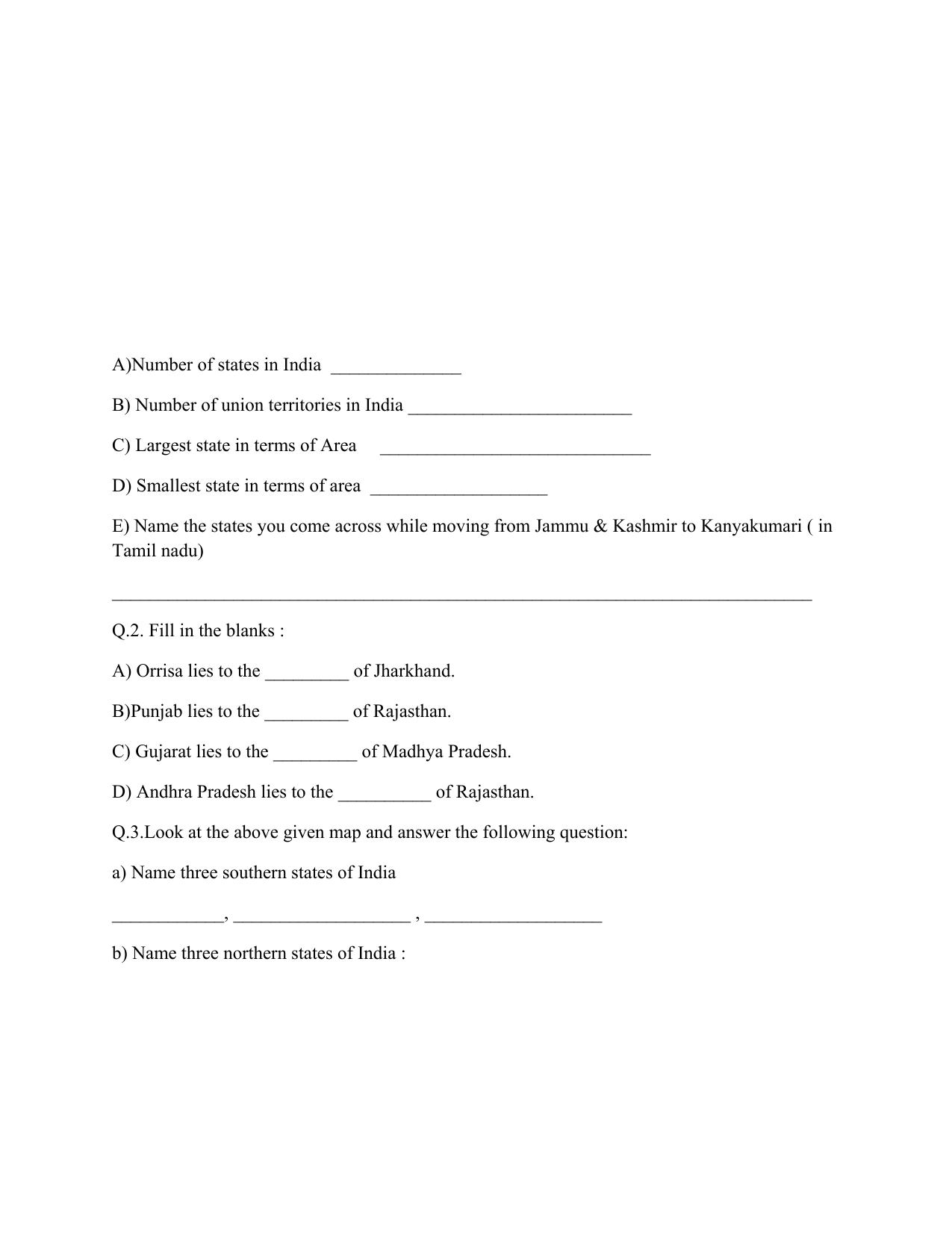 Worksheet for Class 5 Environmental Studies Lenses Microscopes Assignment - Page 2