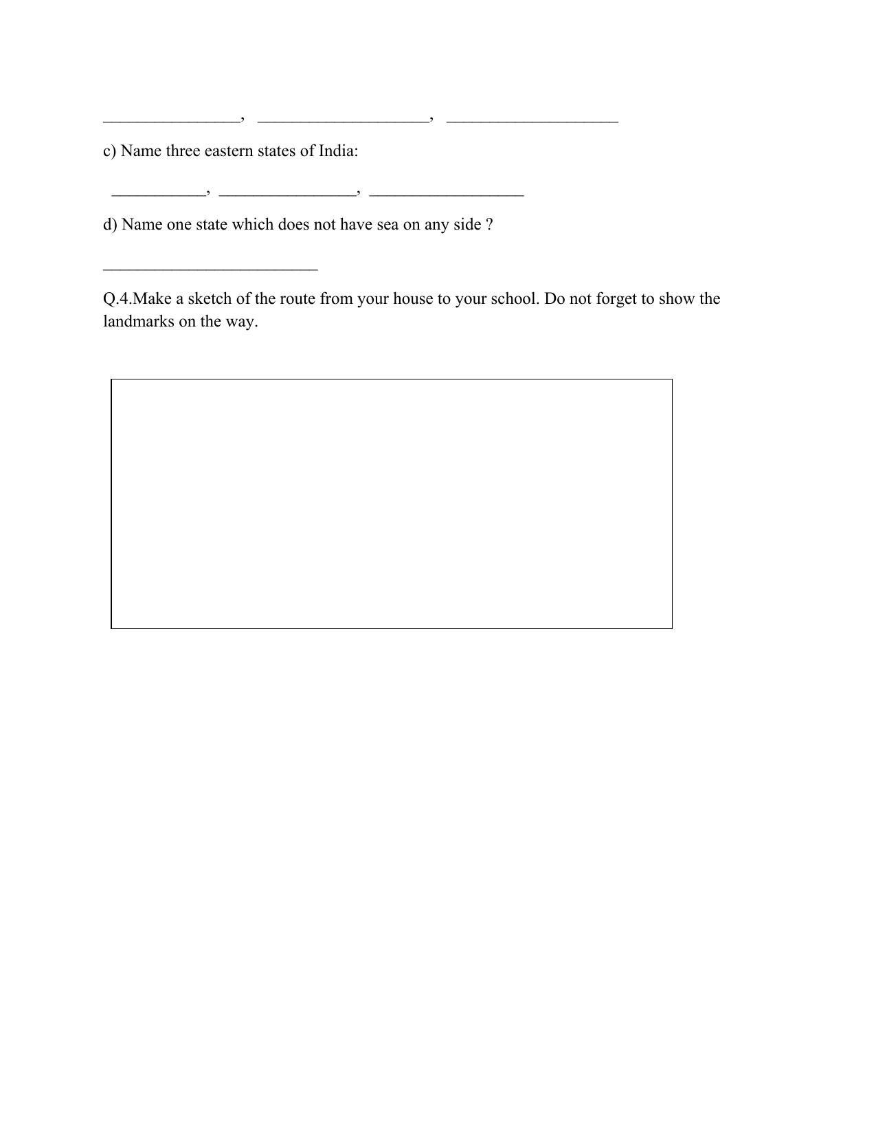 Worksheet for Class 5 Environmental Studies Lenses Microscopes Assignment - Page 3