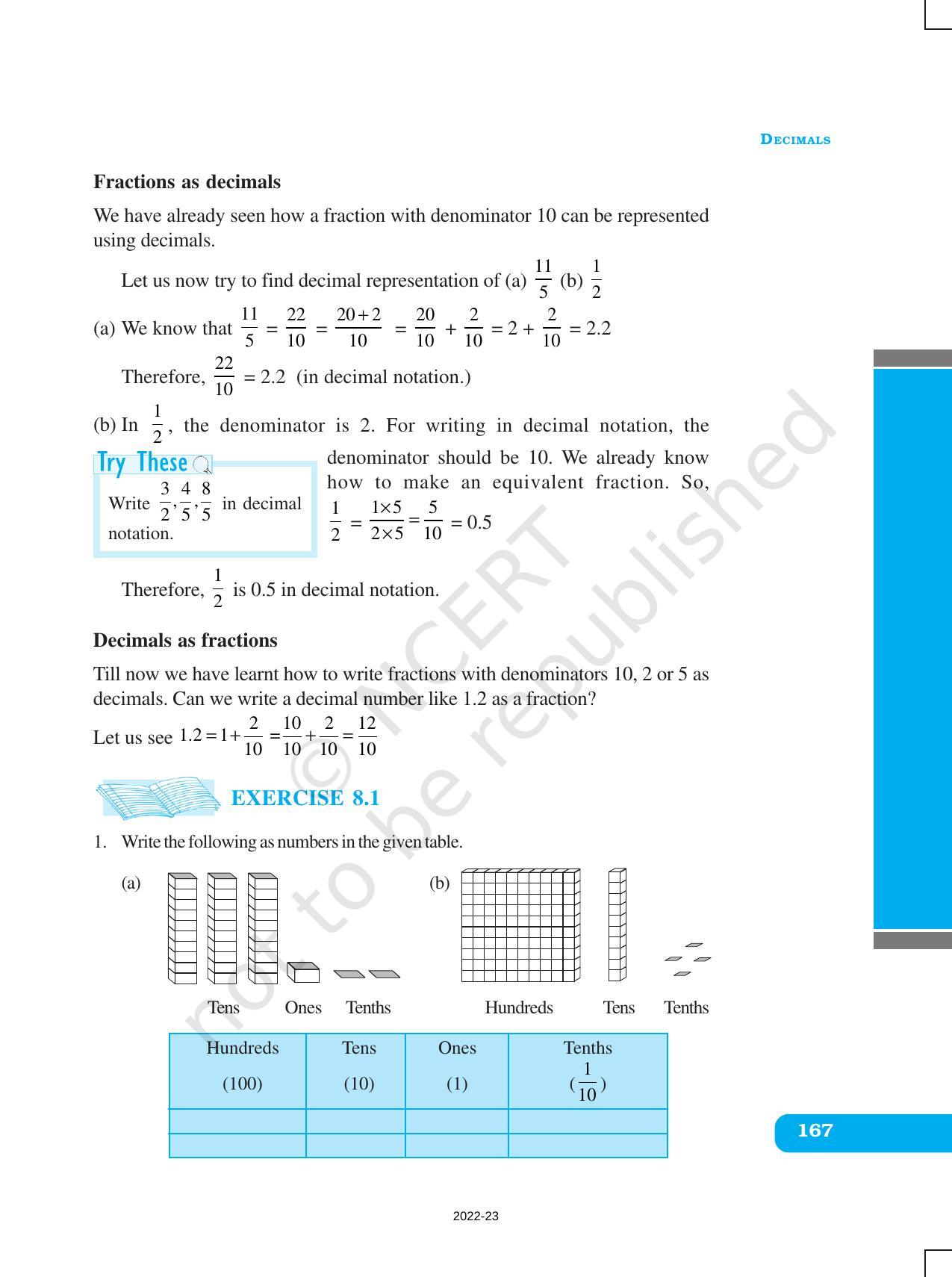 NCERT Book for Class 6 Maths: Chapter 8-Decimals - Page 4