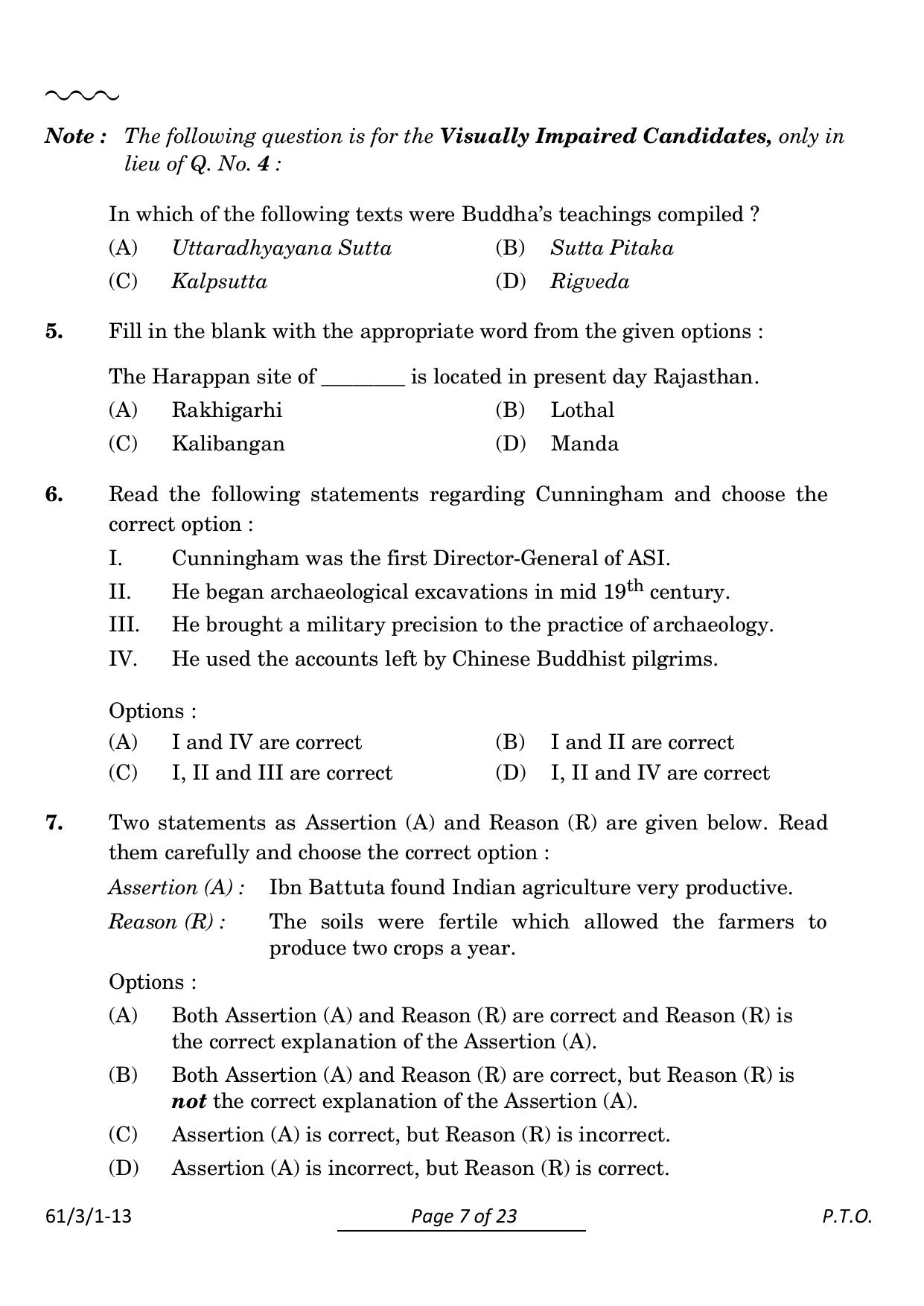 CBSE Class 12 61-3-1 History 2024 Question Paper - Page 7
