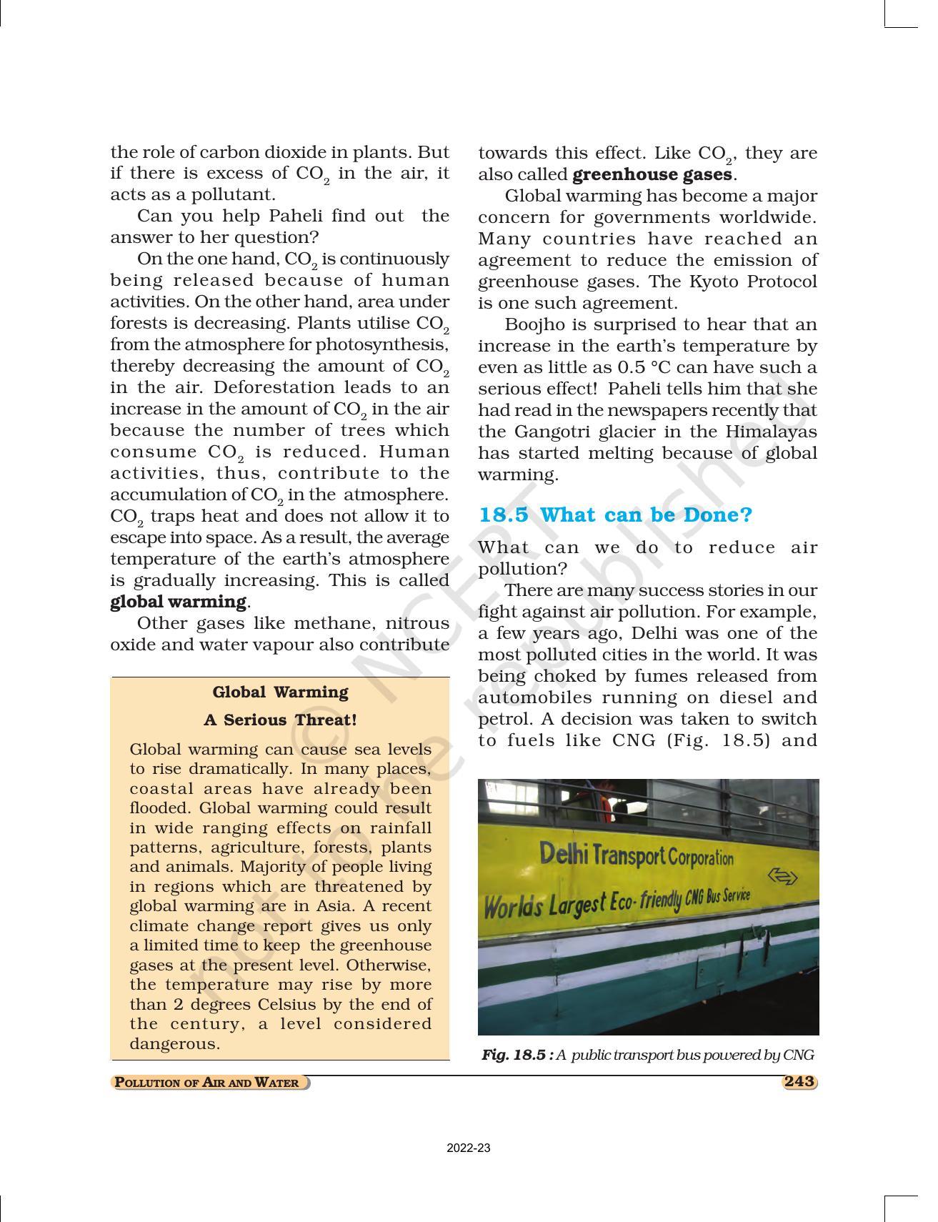 NCERT Book for Class 8 Science Chapter 18 Pollution of Air and Water - Page 5