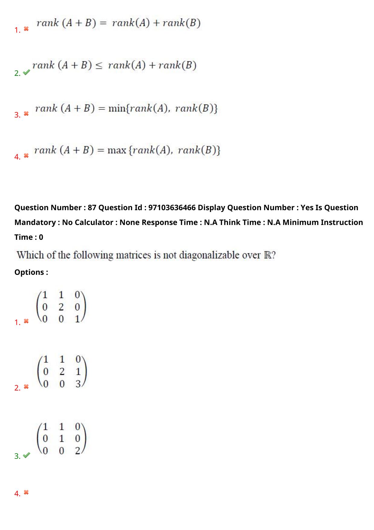 AP RCET 2024 Mathematics Question Paper (04-05-2024 (Saturday) Session-I) - Page 53