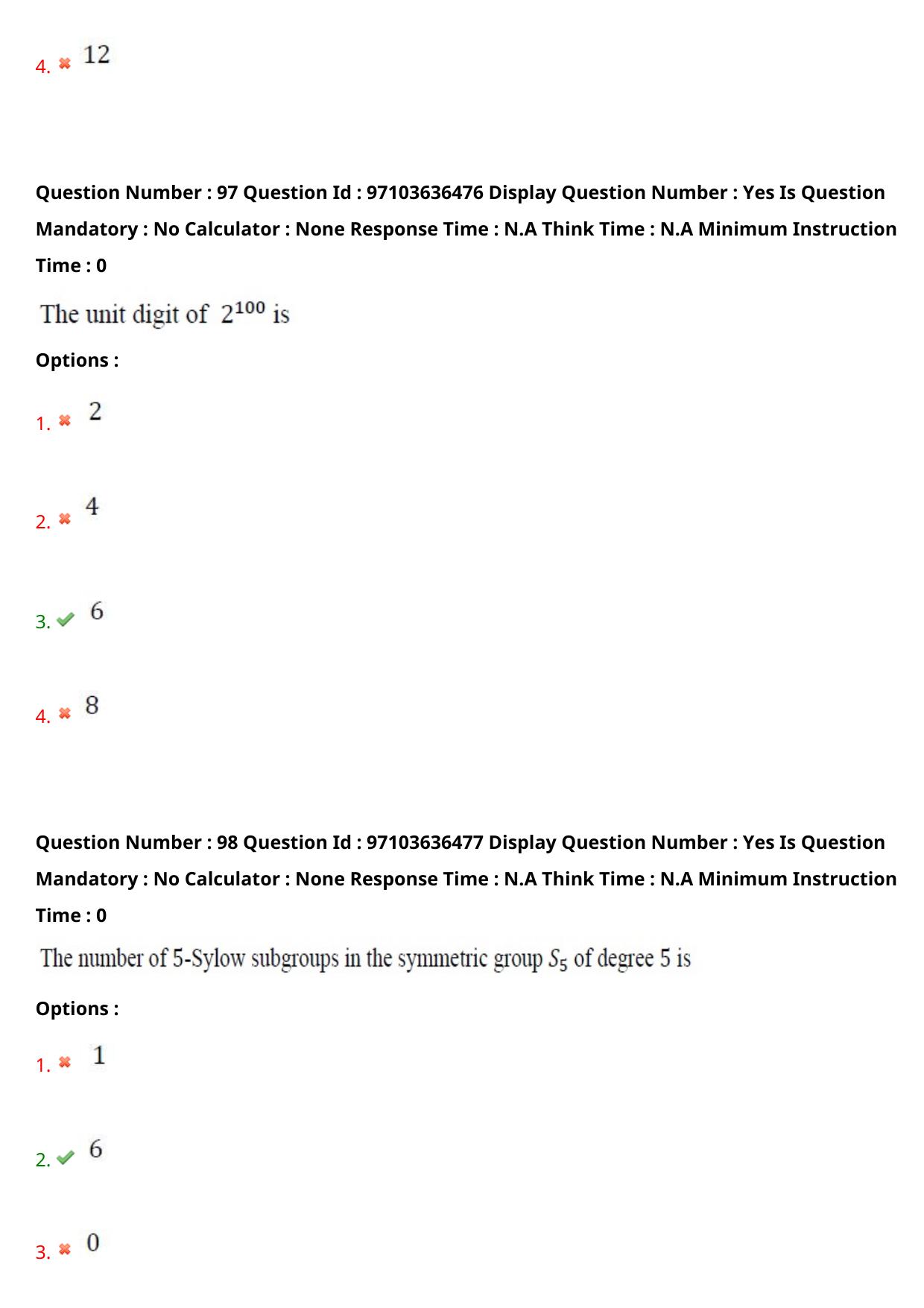 AP RCET 2024 Mathematics Question Paper (04-05-2024 (Saturday) Session-I) - Page 59