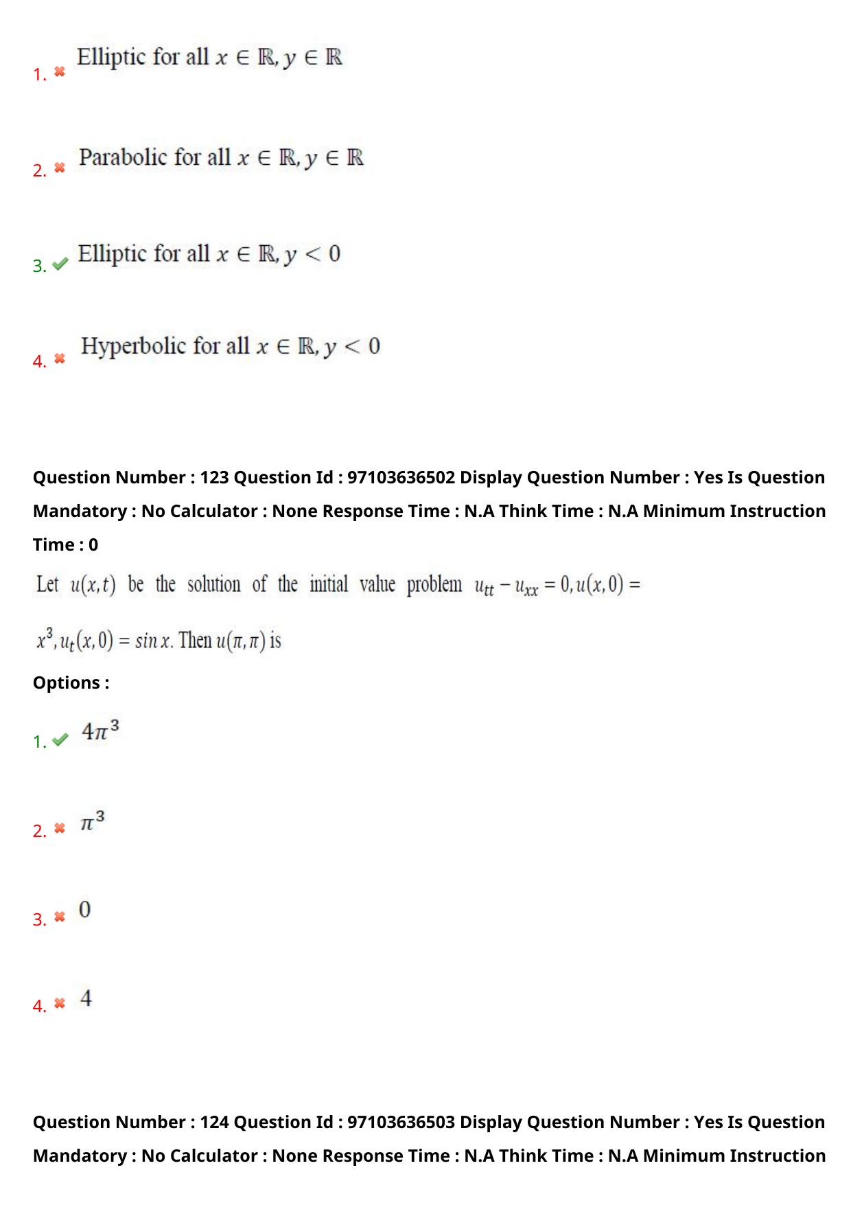AP RCET 2024 Mathematics Question Paper (04-05-2024 (Saturday) Session-I) - Page 73