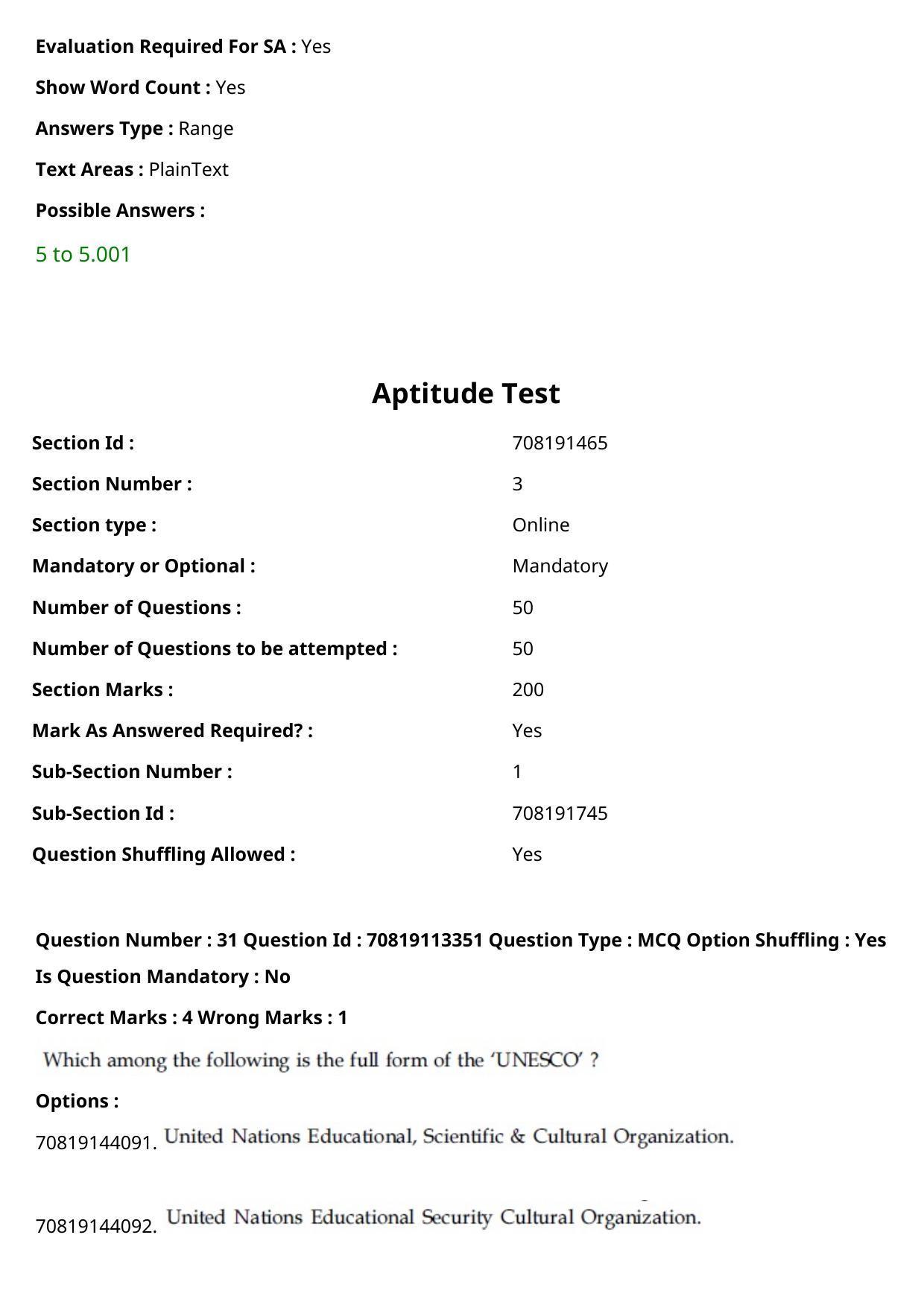 JEE Mains 2021: B Arch & B Planning Tamil (Shift 2) 23-02-2021 Question Paper - Page 32