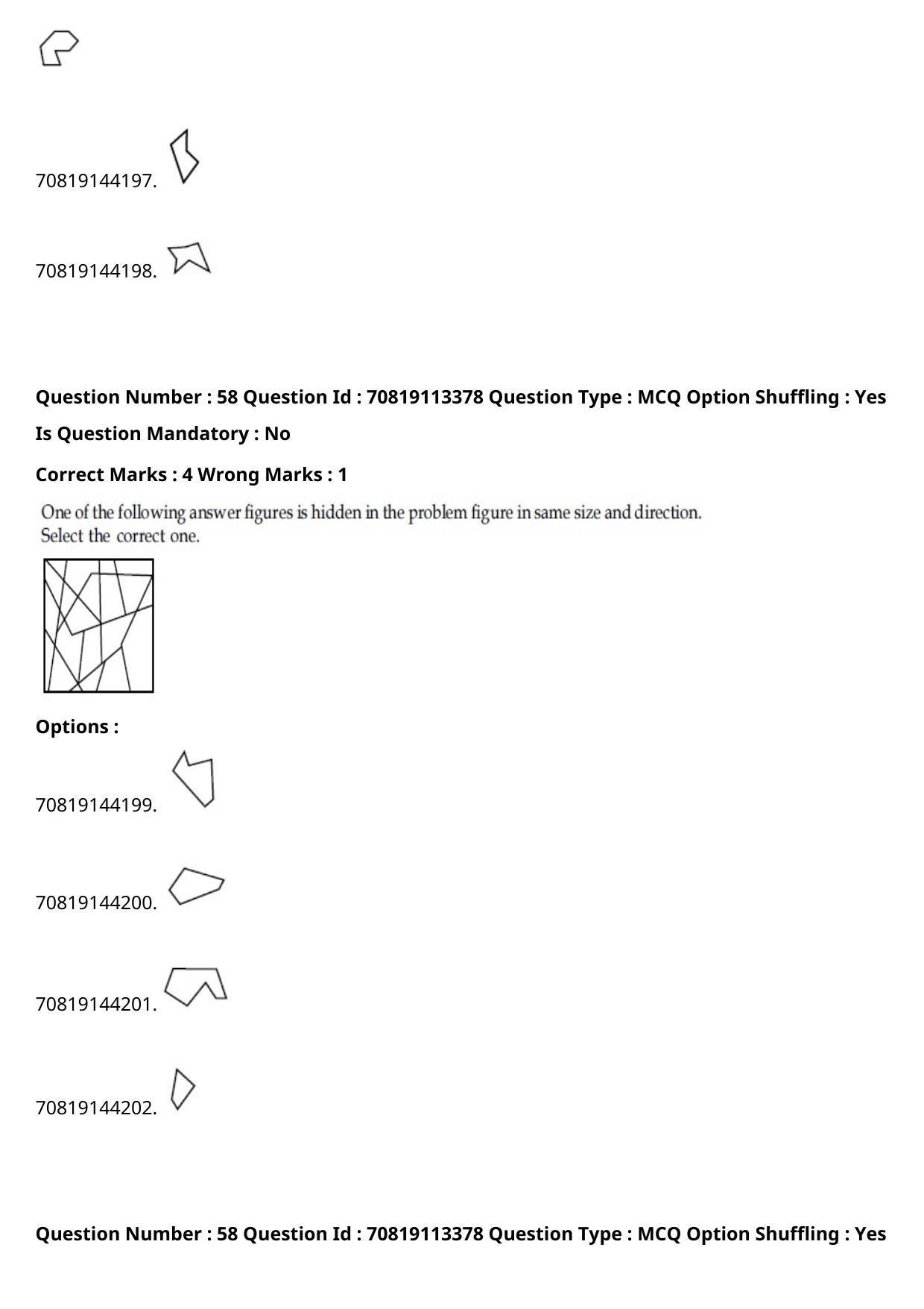 JEE Mains 2021: B Arch & B Planning Tamil (Shift 2) 23-02-2021 Question Paper - Page 68