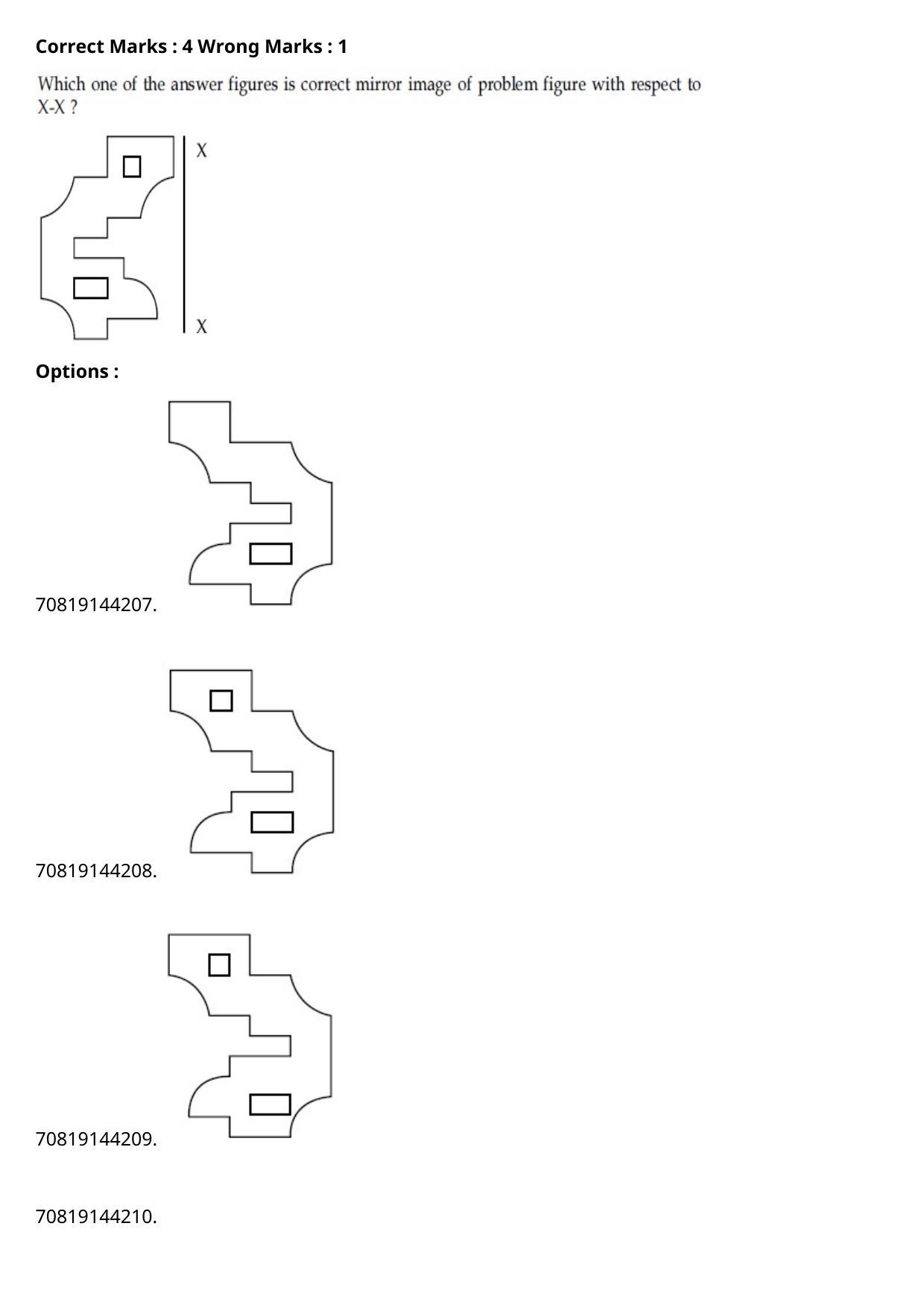JEE Mains 2021: B Arch & B Planning Tamil (Shift 2) 23-02-2021 Question Paper - Page 71