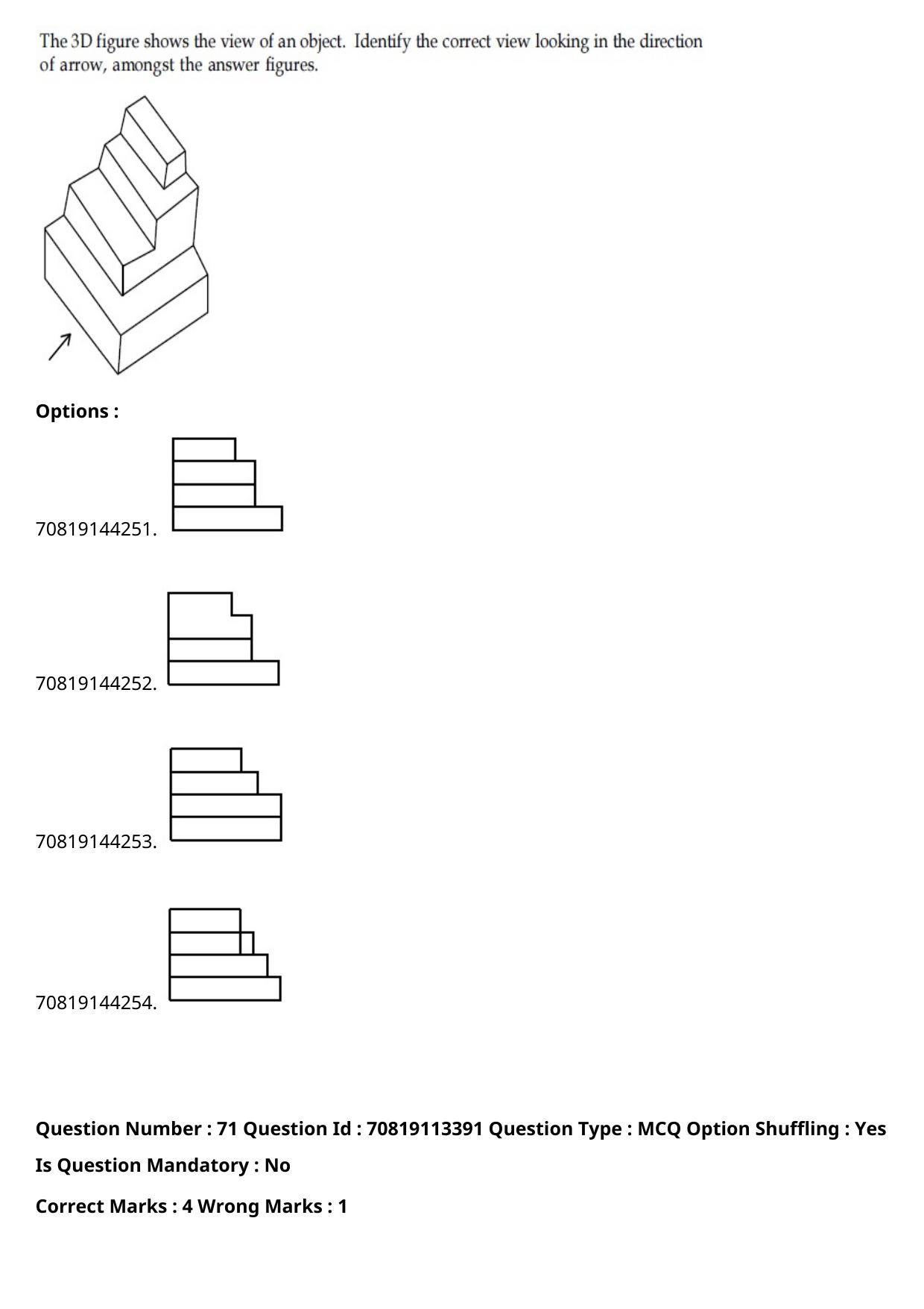 JEE Mains 2021: B Arch & B Planning Tamil (Shift 2) 23-02-2021 Question Paper - Page 95