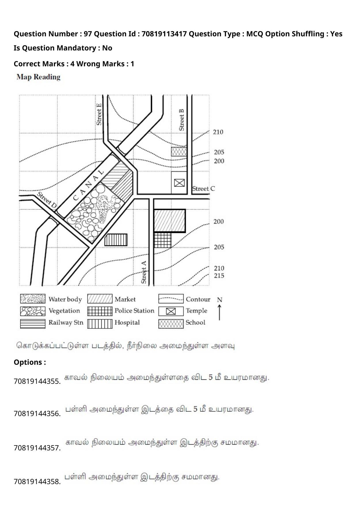 JEE Mains 2021: B Arch & B Planning Tamil (Shift 2) 23-02-2021 Question Paper - Page 133