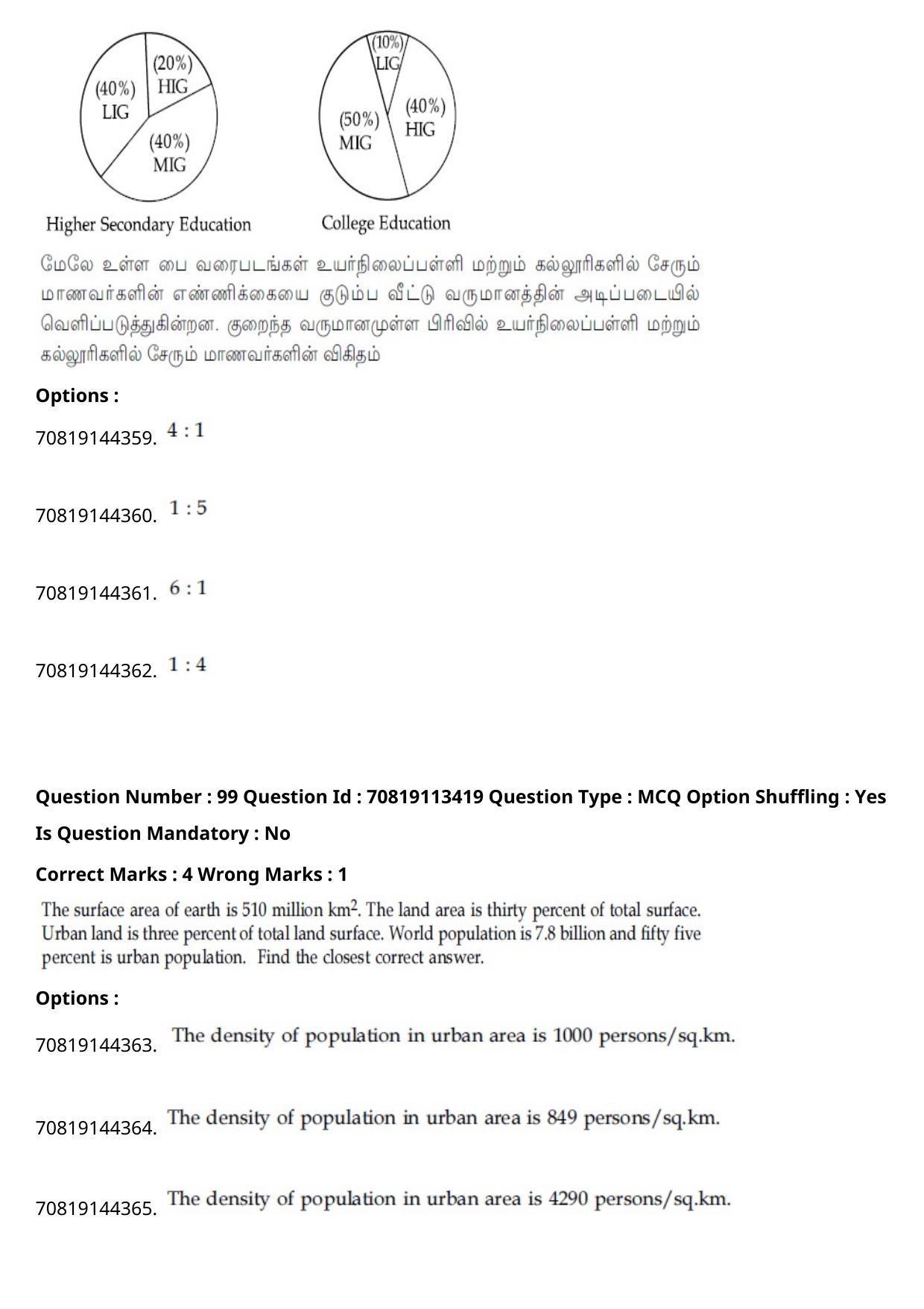 JEE Mains 2021: B Arch & B Planning Tamil (Shift 2) 23-02-2021 Question Paper - Page 135
