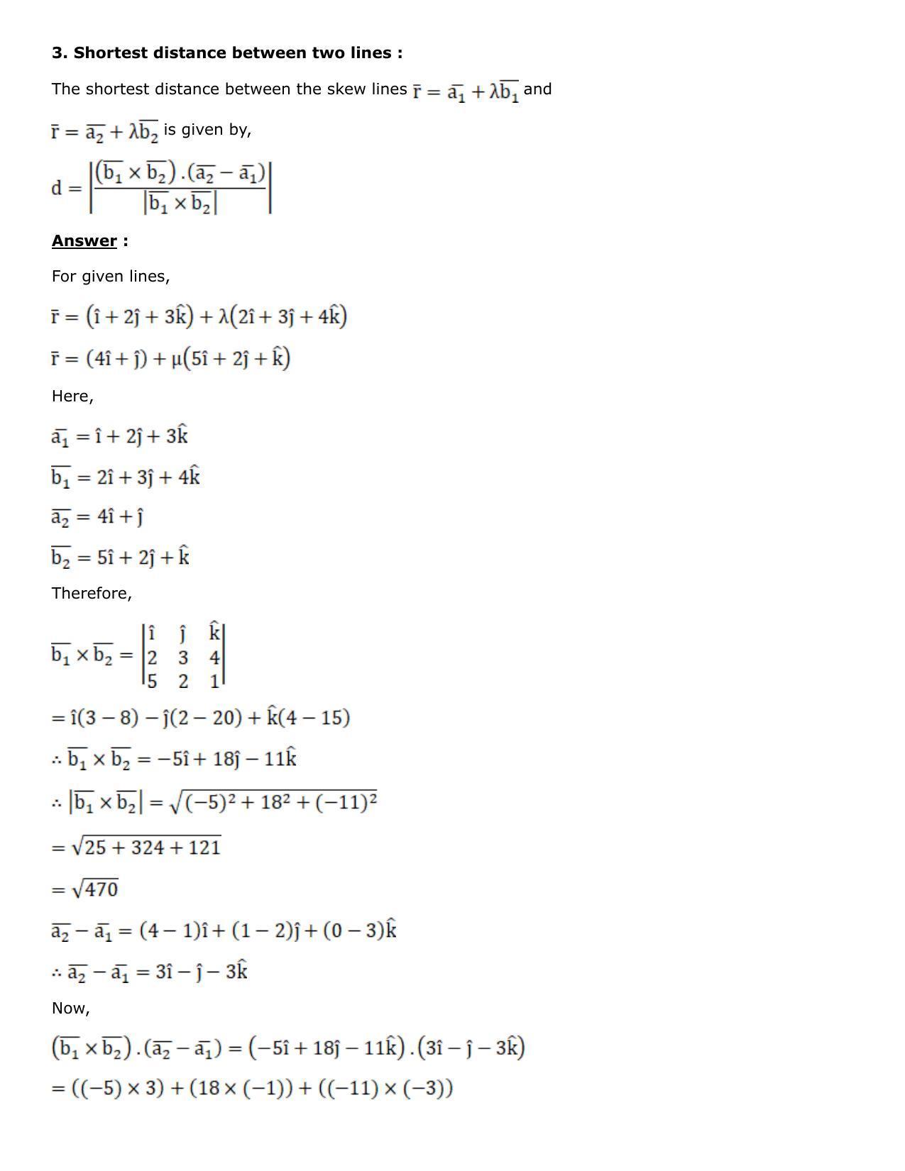 Chapter 27: Straight Line in Space Solutions: RS Aggarwal Class 12 Solutions  - Page 68