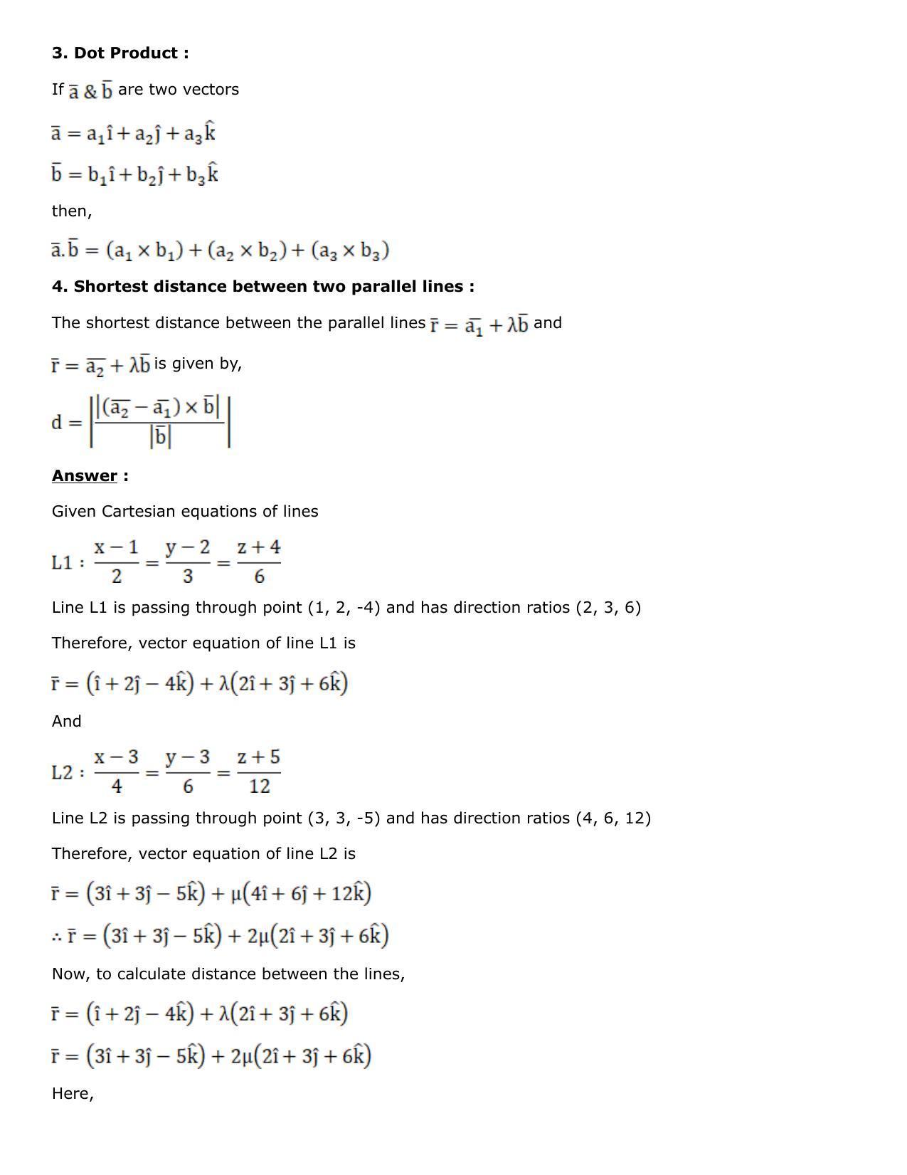 Chapter 27: Straight Line in Space Solutions: RS Aggarwal Class 12 Solutions  - Page 78