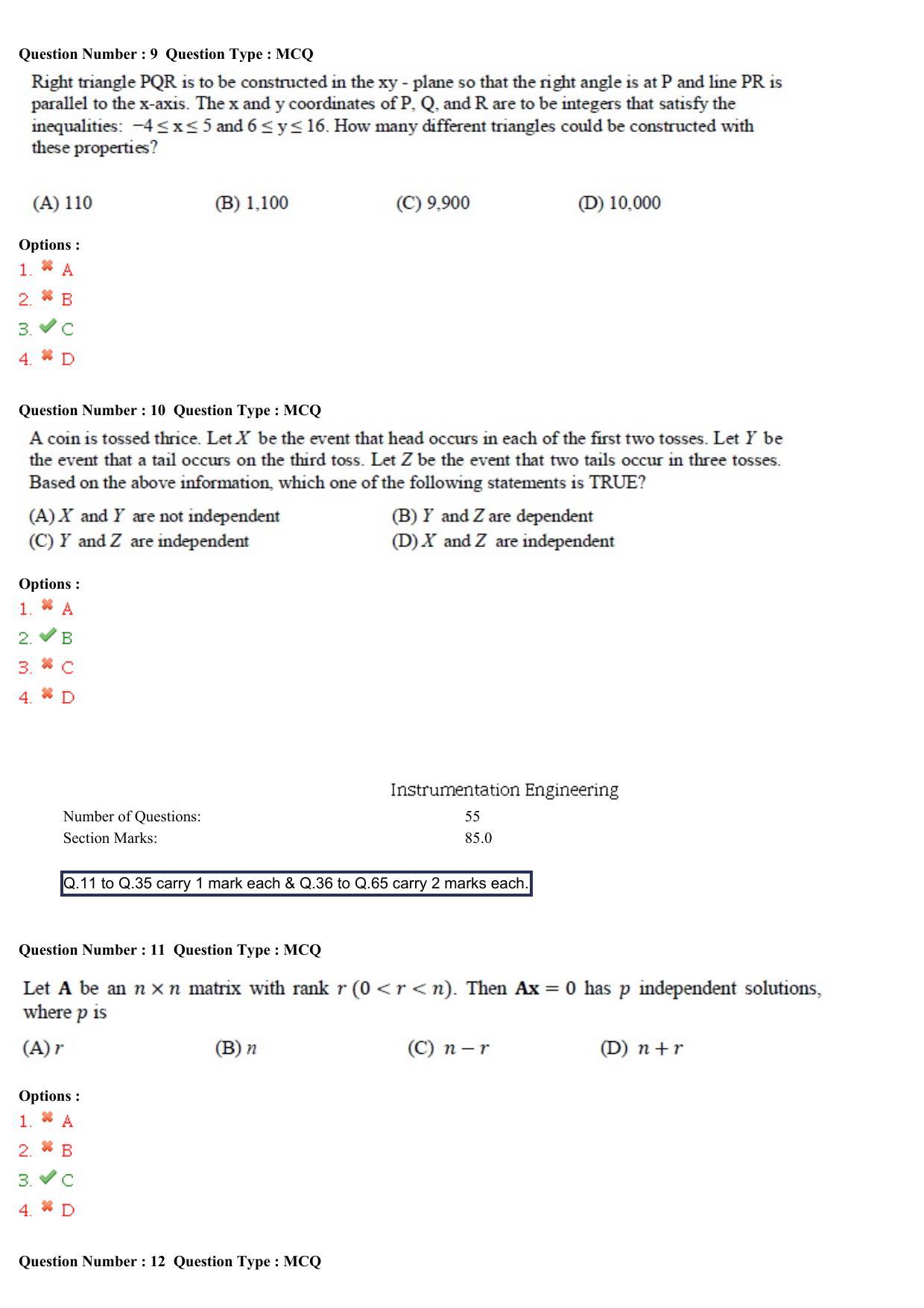 GATE 2015 Instrumentation Engineering (IN) Question Paper with Answer Key - Page 4