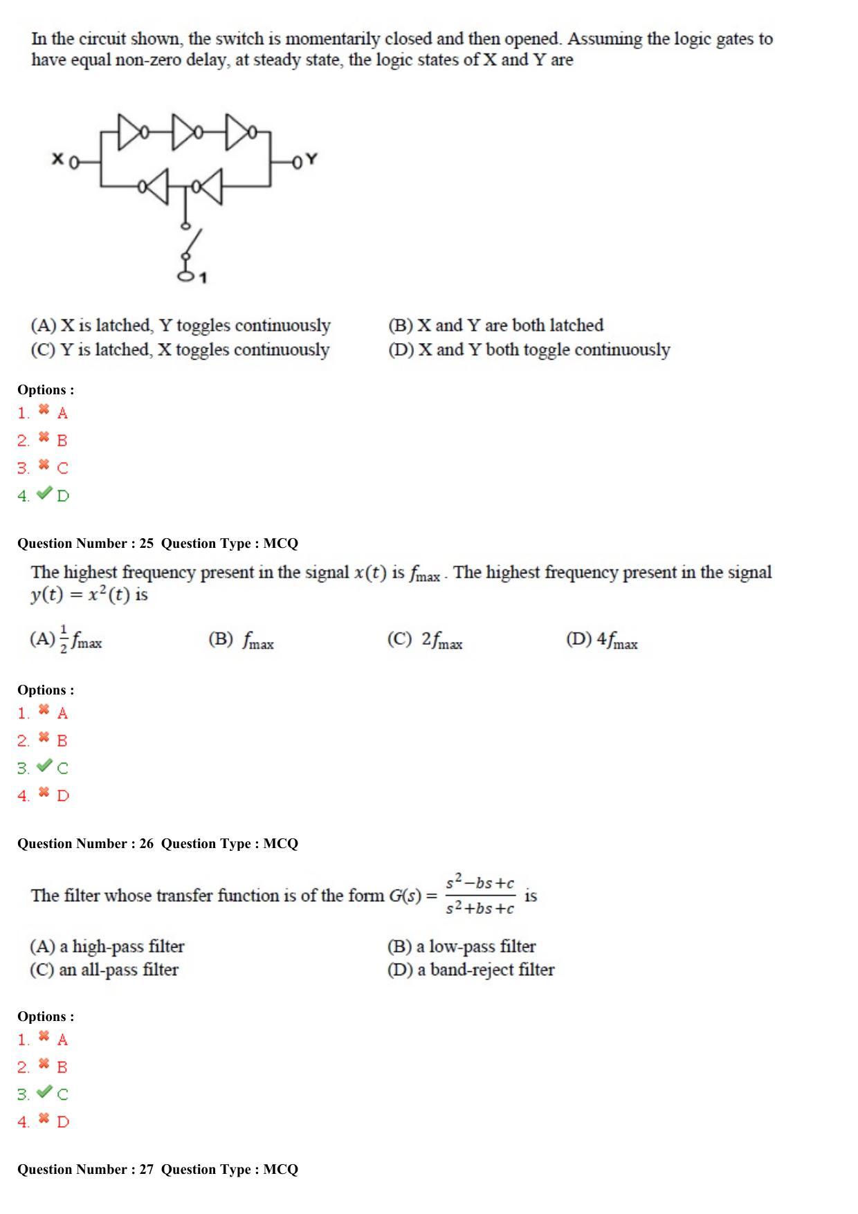 GATE 2015 Instrumentation Engineering (IN) Question Paper with Answer Key - Page 9