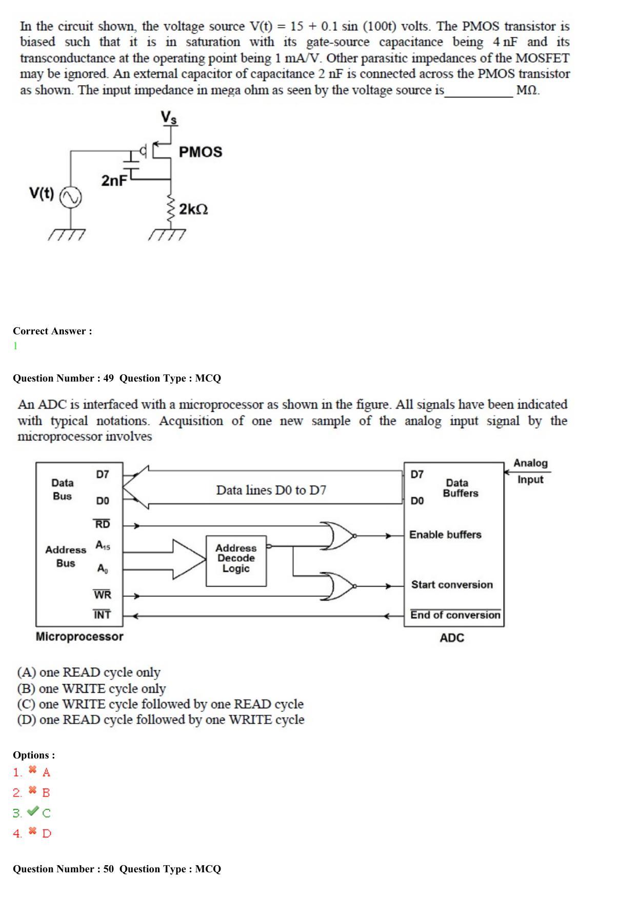 GATE 2015 Instrumentation Engineering (IN) Question Paper with Answer Key - Page 18