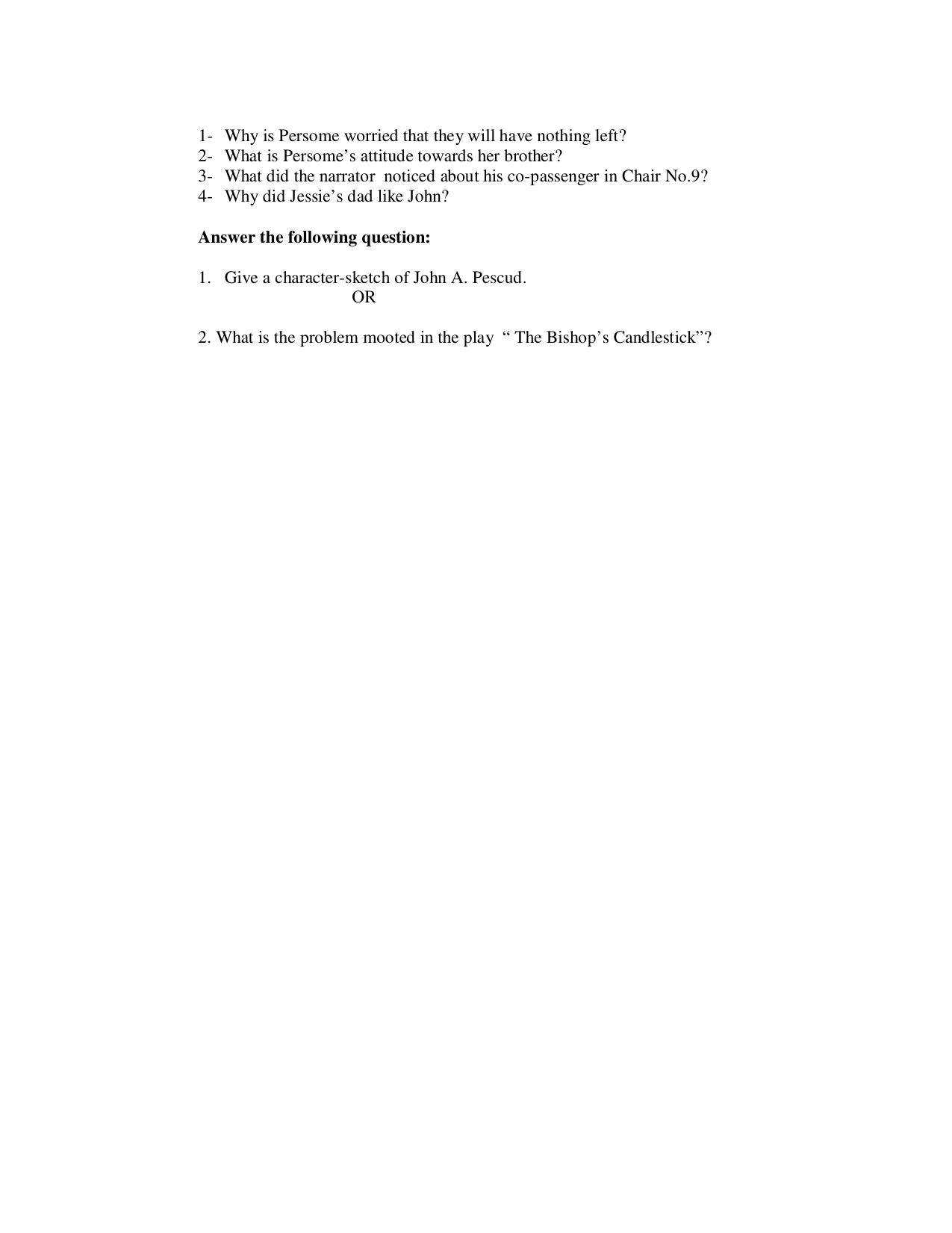CBSE Worksheets for Class 9 English Assignment 26 - Page 4