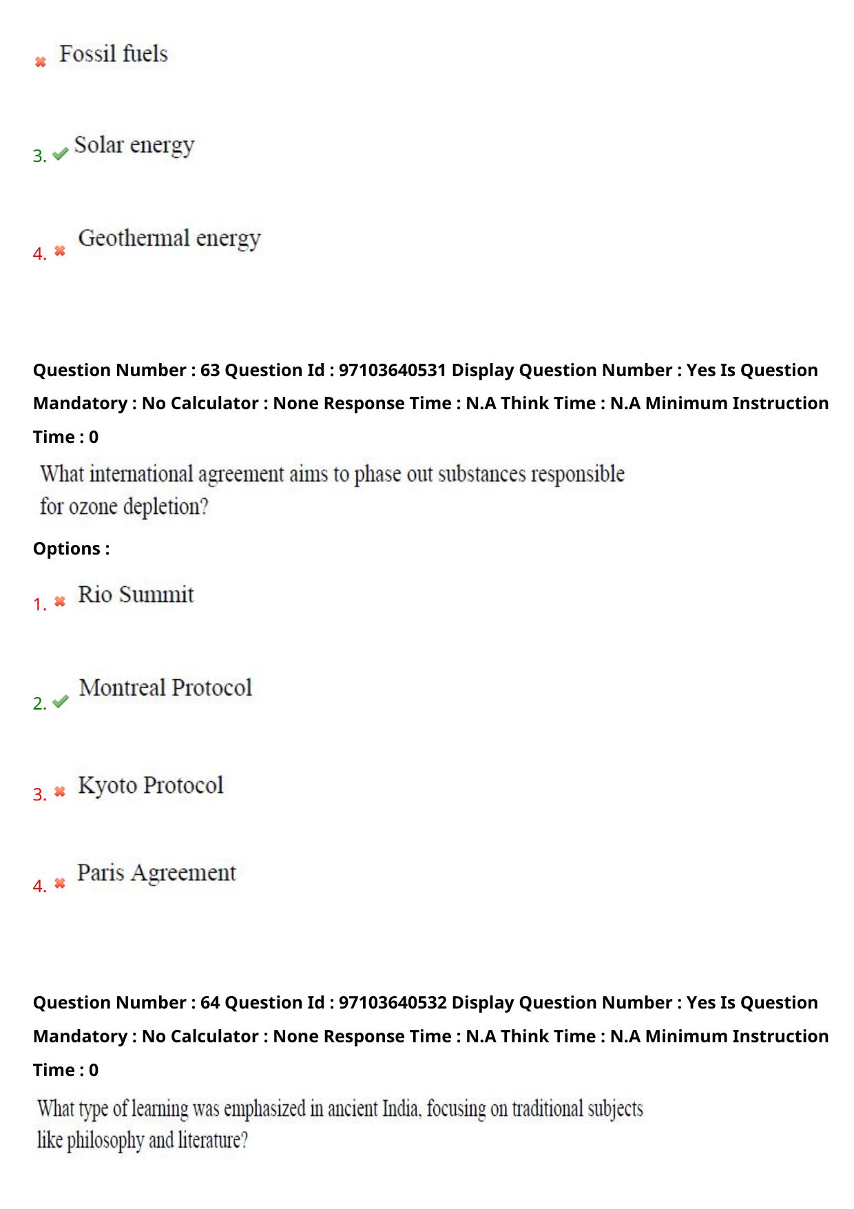 AP RCET 2024 Women's Studies Question Paper (05-05-2024 (Sunday) Session-I) - Page 39