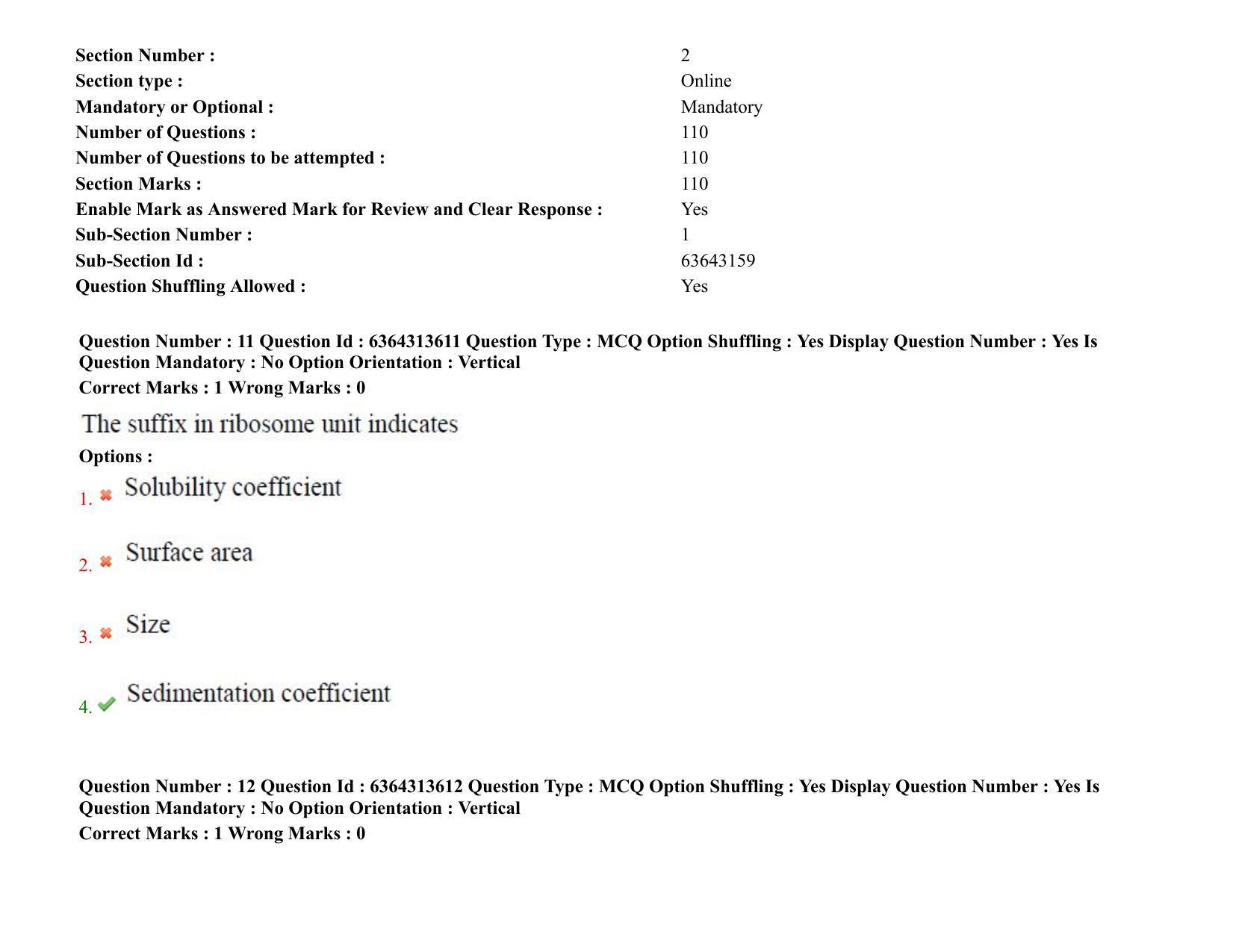 TS PGECET 2021: (BT) Bio Technology Question Papers - Page 9