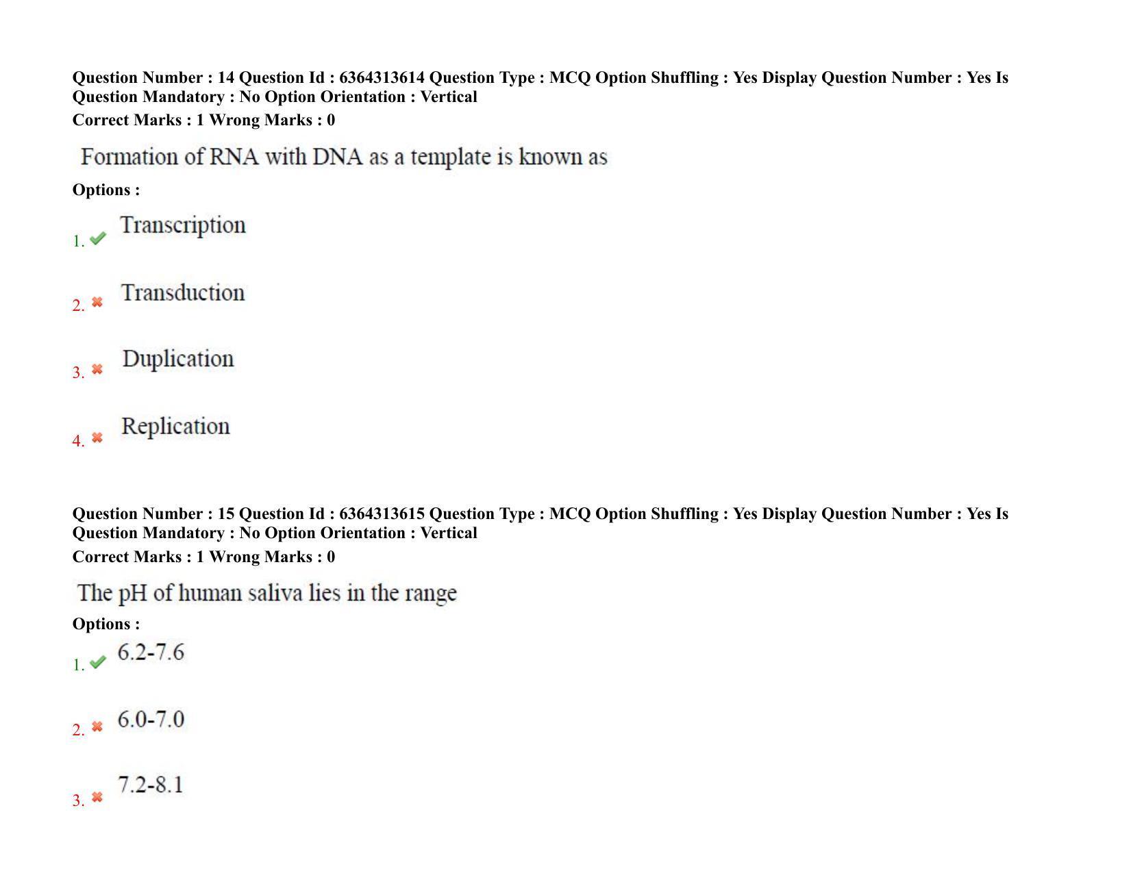 TS PGECET 2021: (BT) Bio Technology Question Papers - Page 11
