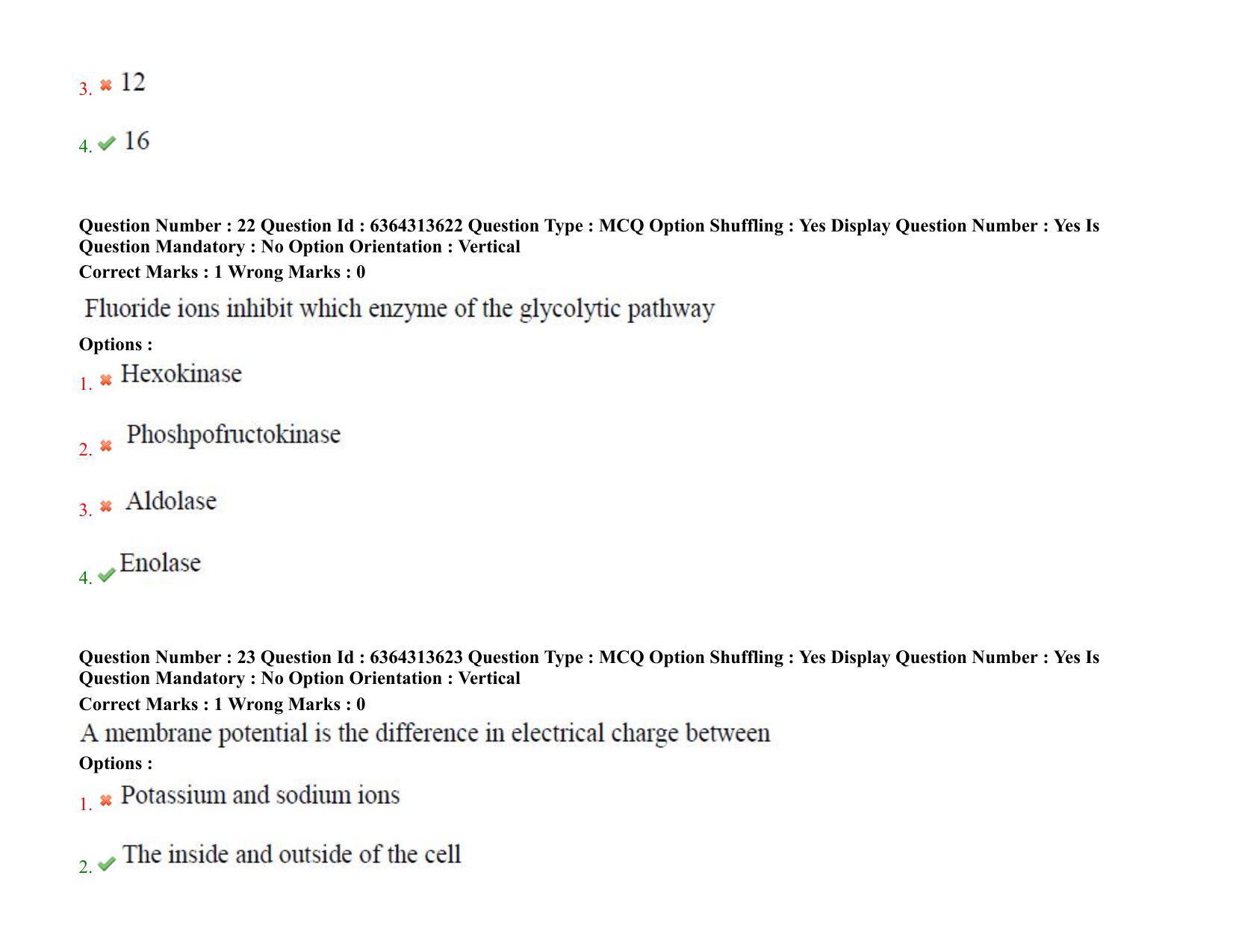TS PGECET 2021: (BT) Bio Technology Question Papers - Page 15