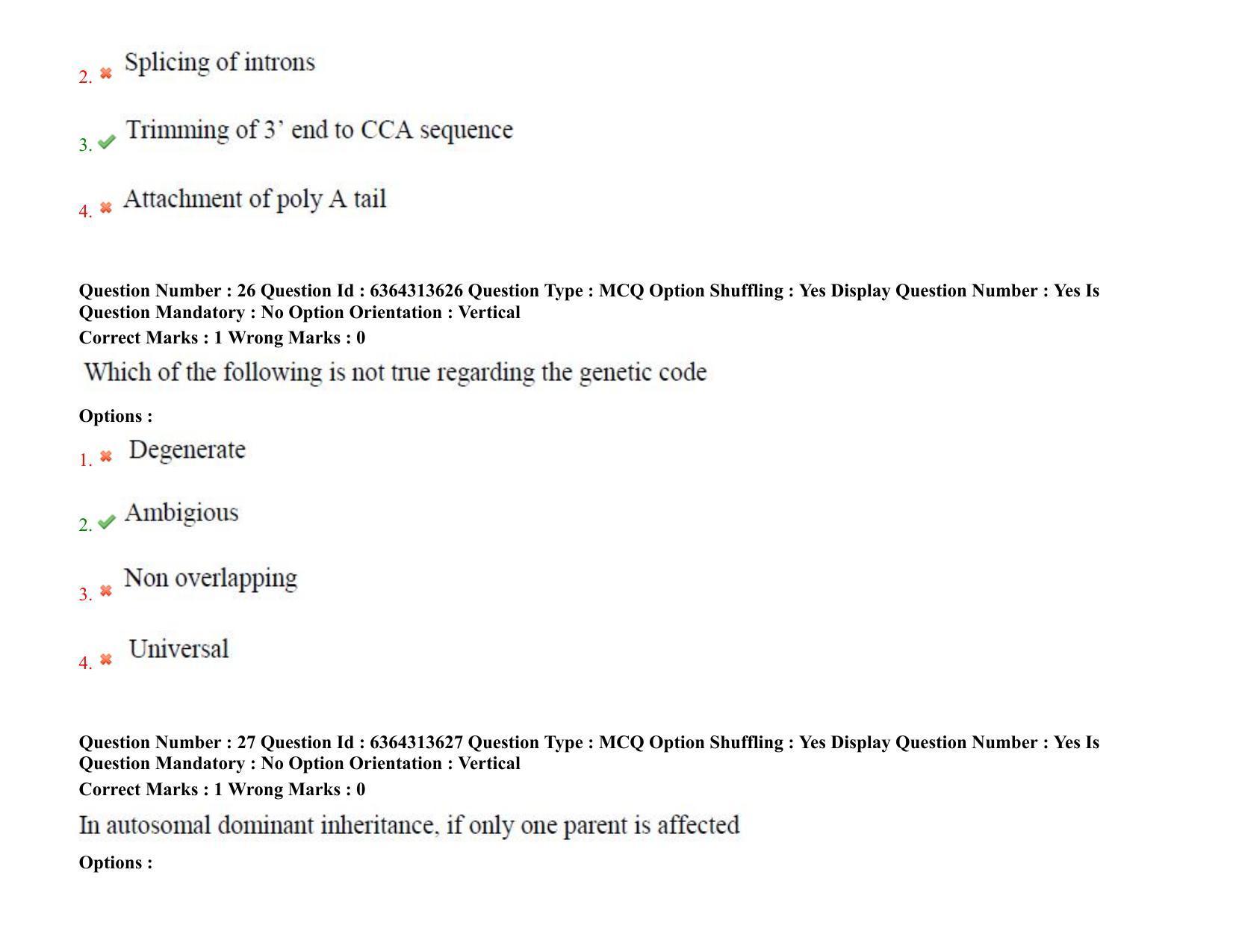 TS PGECET 2021: (BT) Bio Technology Question Papers - Page 17