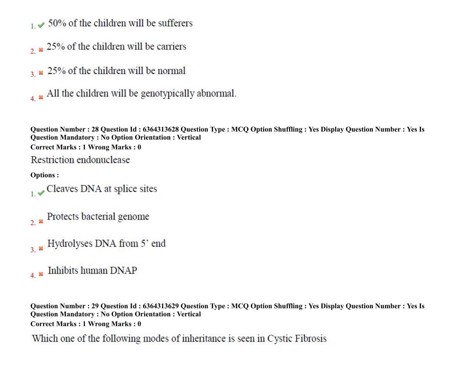 TS PGECET 2021: (BT) Bio Technology Question Papers - Page 18