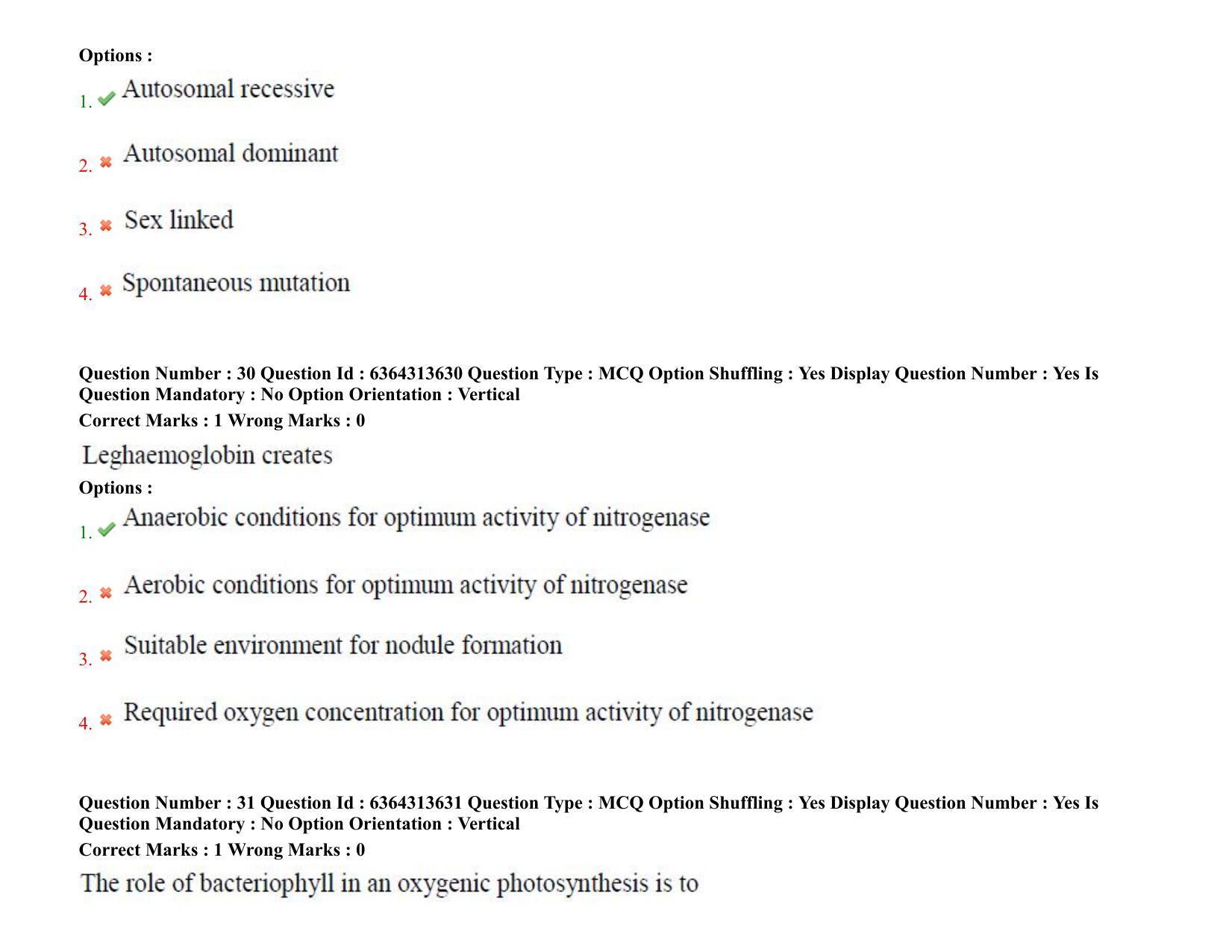 TS PGECET 2021: (BT) Bio Technology Question Papers - Page 19