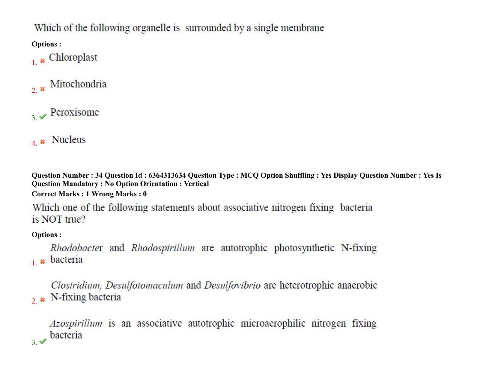 TS PGECET 2021: (BT) Bio Technology Question Papers - Page 21
