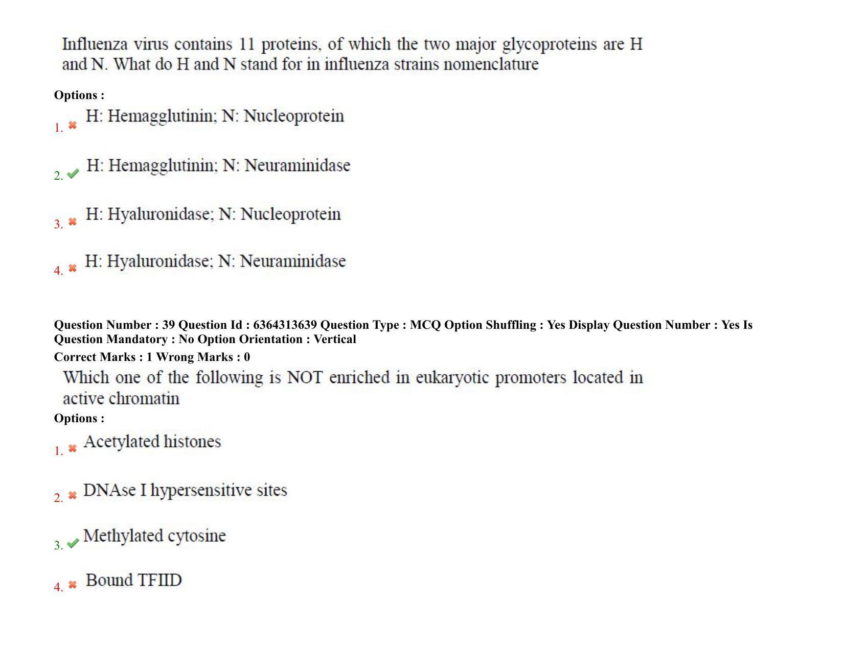 TS PGECET 2021: (BT) Bio Technology Question Papers - Page 24