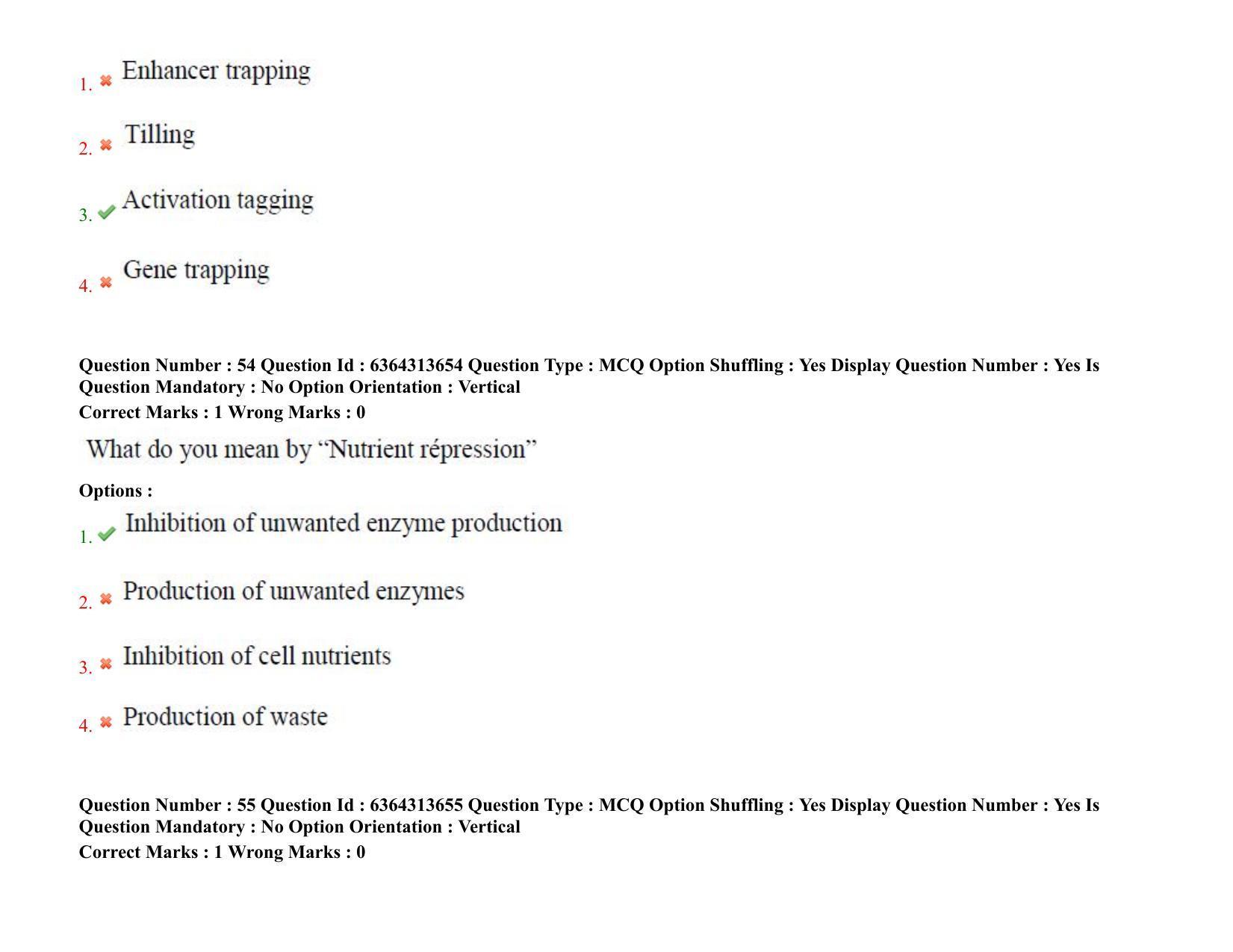 TS PGECET 2021: (BT) Bio Technology Question Papers - Page 33