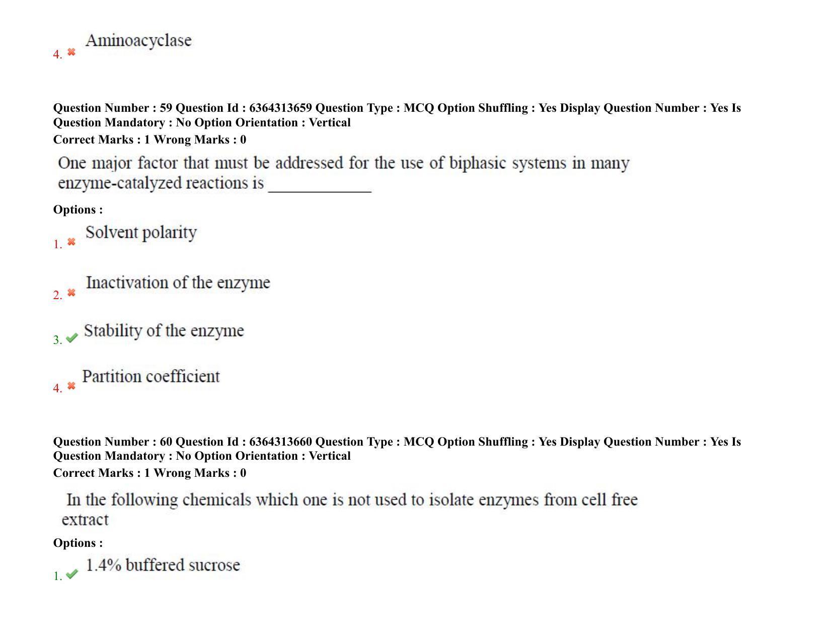 TS PGECET 2021: (BT) Bio Technology Question Papers - Page 36