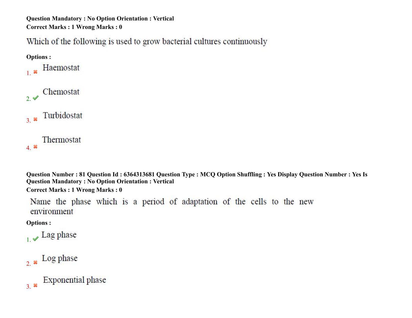 TS PGECET 2021: (BT) Bio Technology Question Papers - Page 48
