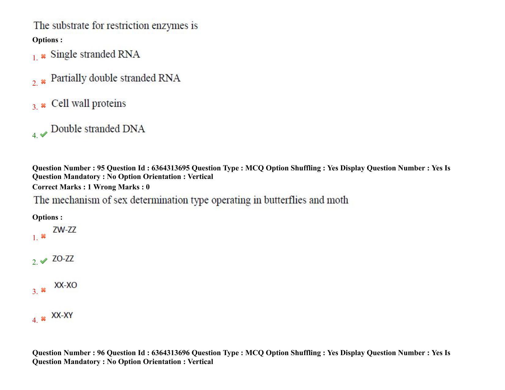 TS PGECET 2021: (BT) Bio Technology Question Papers - Page 56