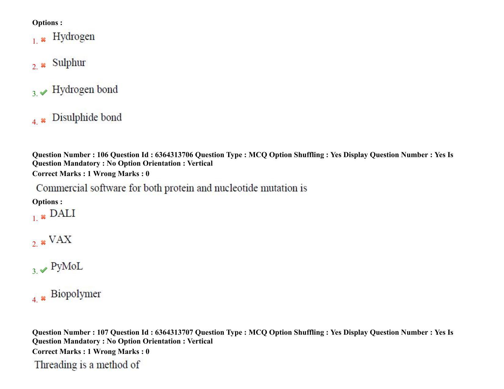 TS PGECET 2021: (BT) Bio Technology Question Papers - Page 62