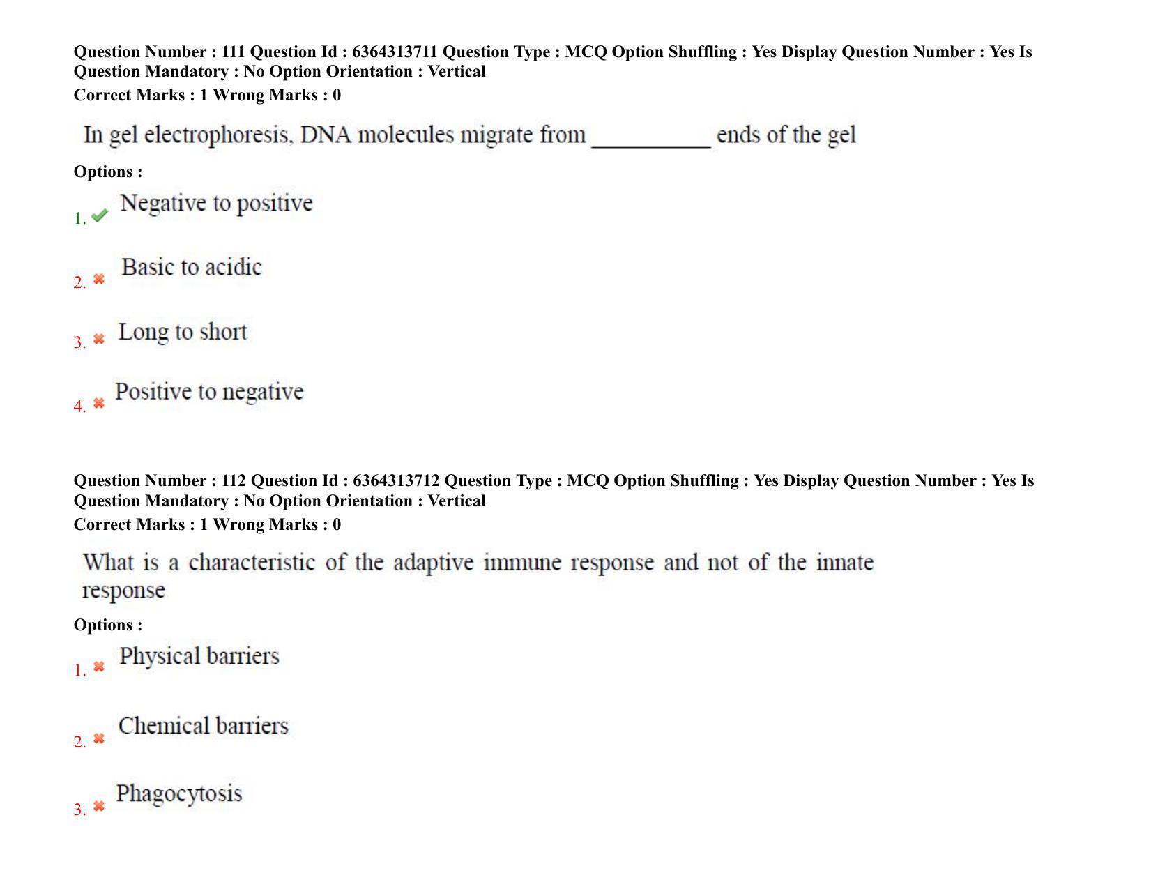 TS PGECET 2021: (BT) Bio Technology Question Papers - Page 65