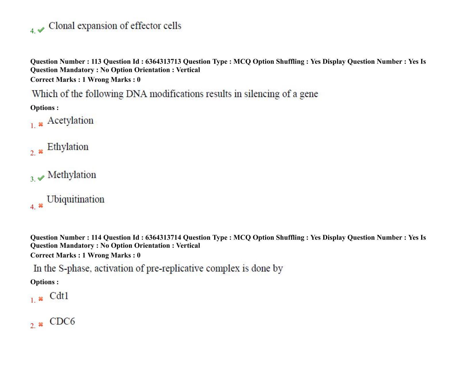 TS PGECET 2021: (BT) Bio Technology Question Papers - Page 66