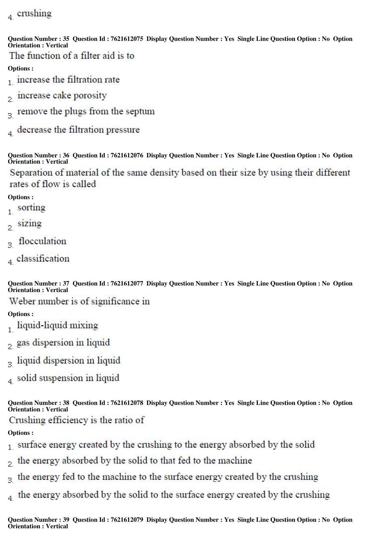 TS PGECET 2017: Chemical Engineering Question Papers - Page 10