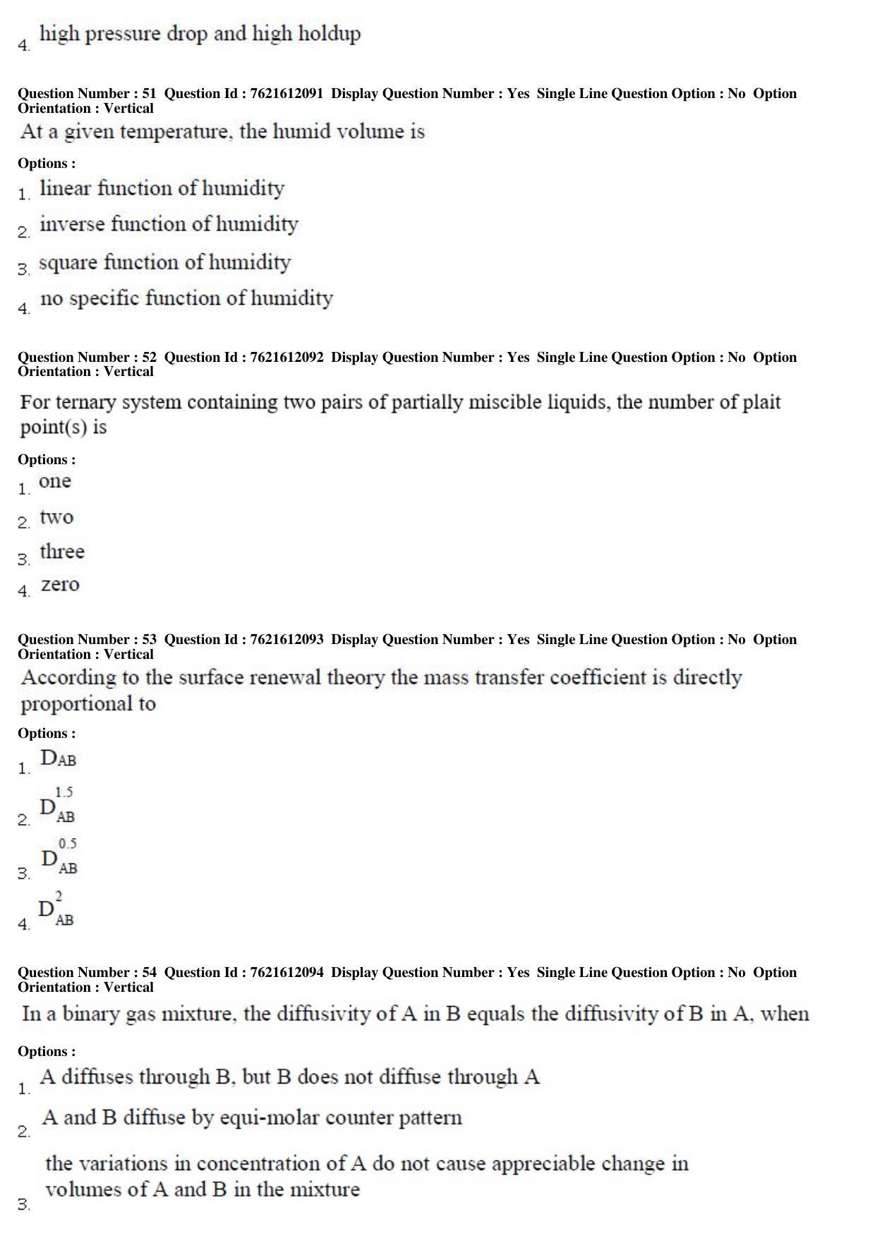 TS PGECET 2017: Chemical Engineering Question Papers - Page 14