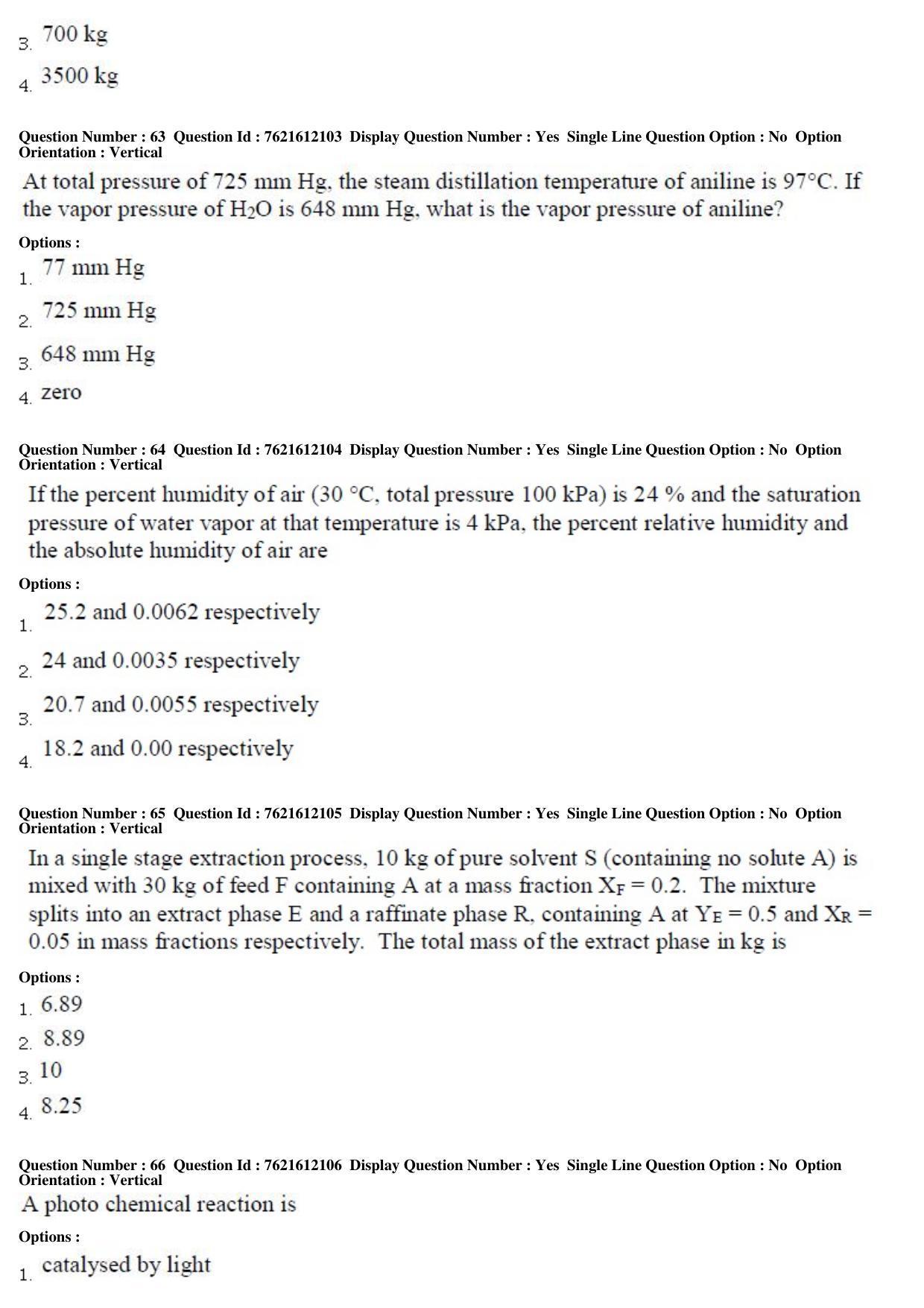 TS PGECET 2017: Chemical Engineering Question Papers - Page 17