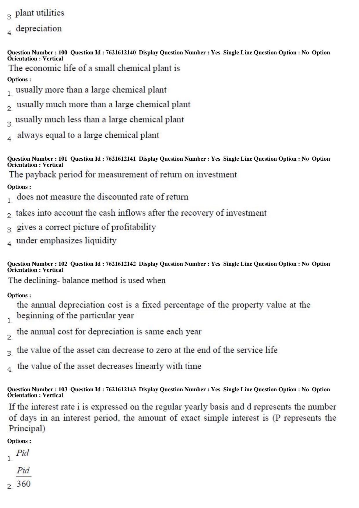 TS PGECET 2017: Chemical Engineering Question Papers - Page 26