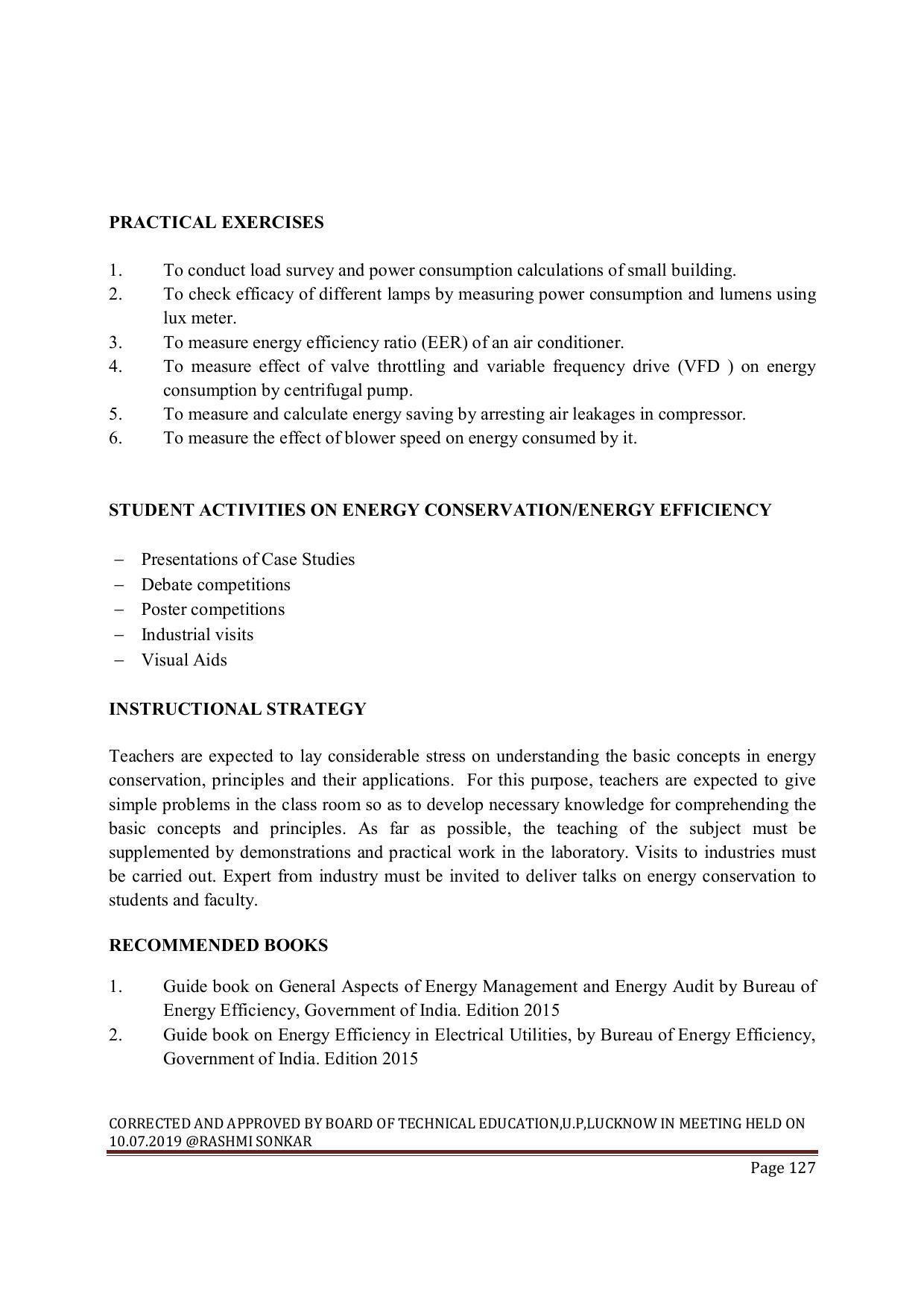 EFFECTIVE FROM JULY 2019-20 - SIX SEMESTER DIPLOMA COURSE IN MECHANICAL ENGINEERING ( COMPUTER AIDED DESIGN) - Page 127