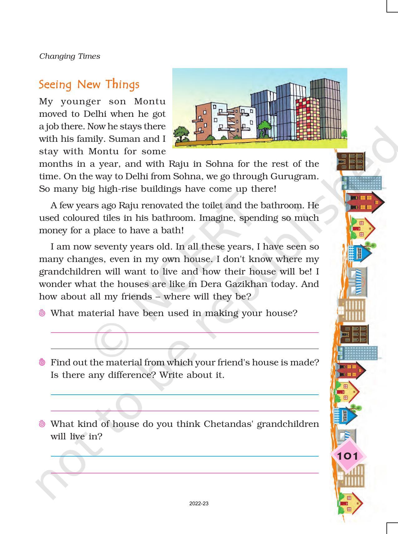 NCERT Book for Class 4 EVS Chapter 12 Changing Times - Page 6