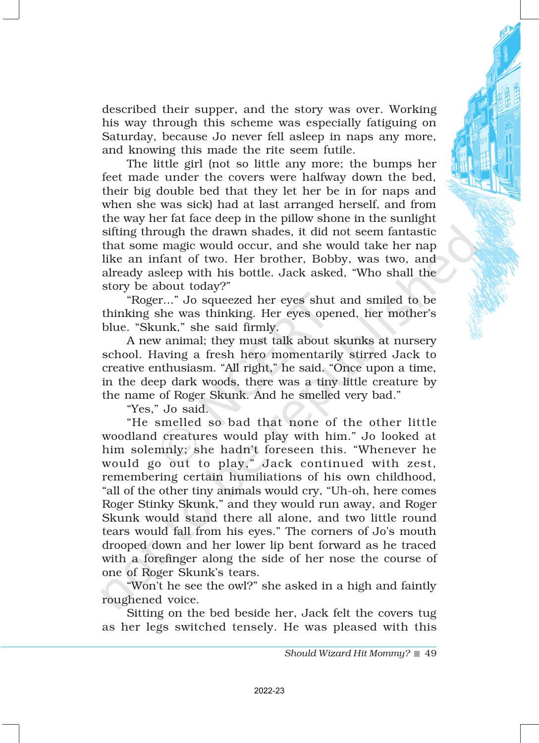 NCERT Book for Class 12 English Chapter 5 Should Wizard hit Mommy - Page 2